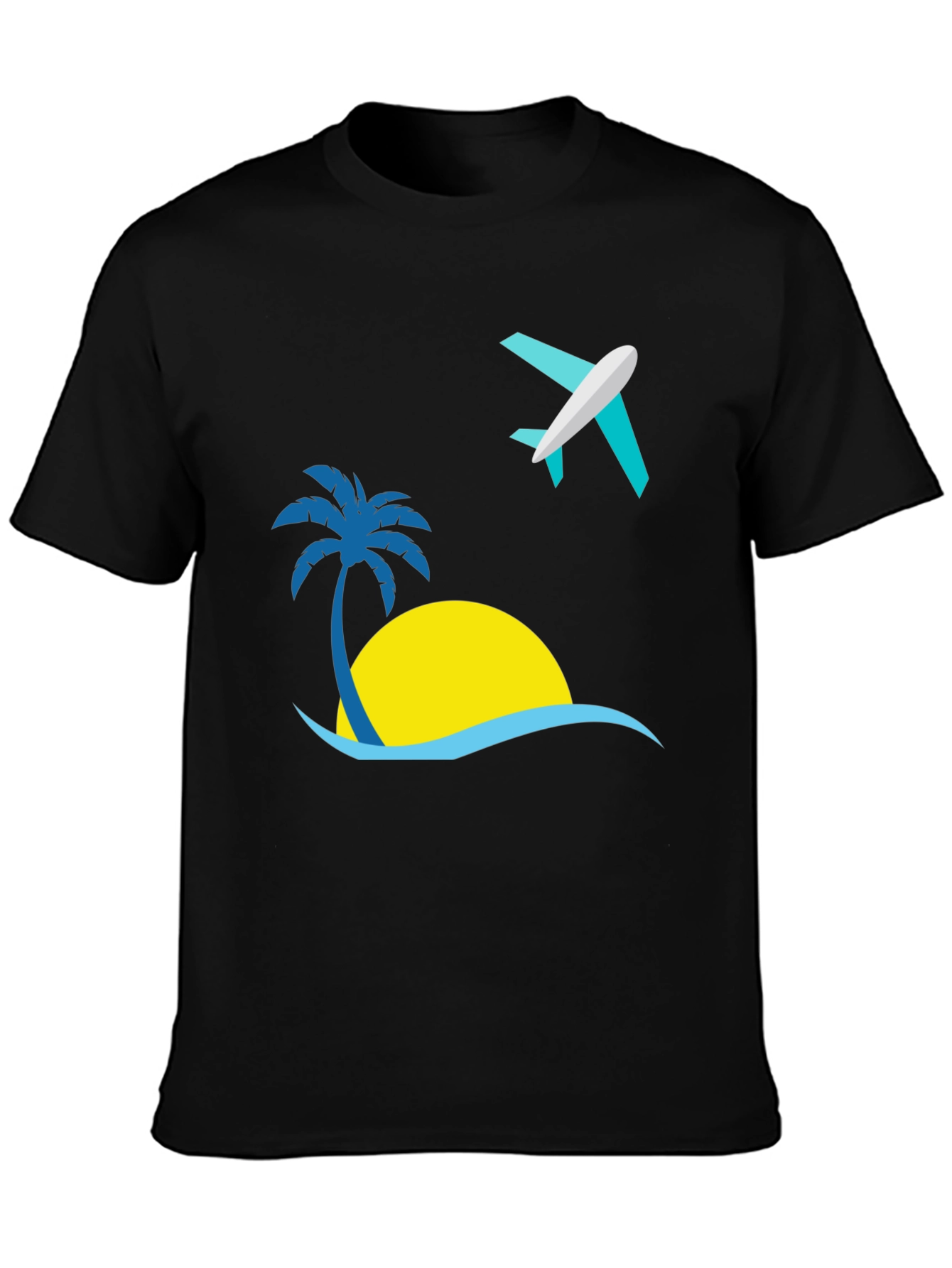 Tropical Getaway Graphic Tee - Island Vacation T-Shirt