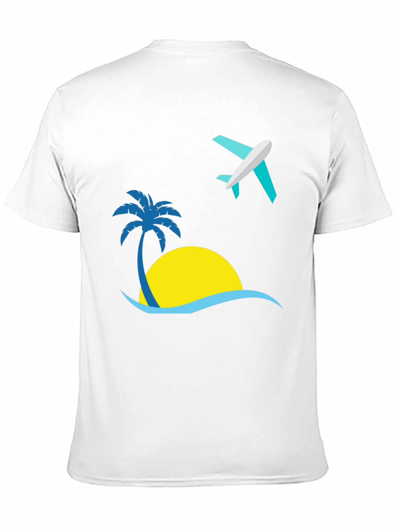 Tropical Getaway Graphic Tee - Island Vacation T-Shirt