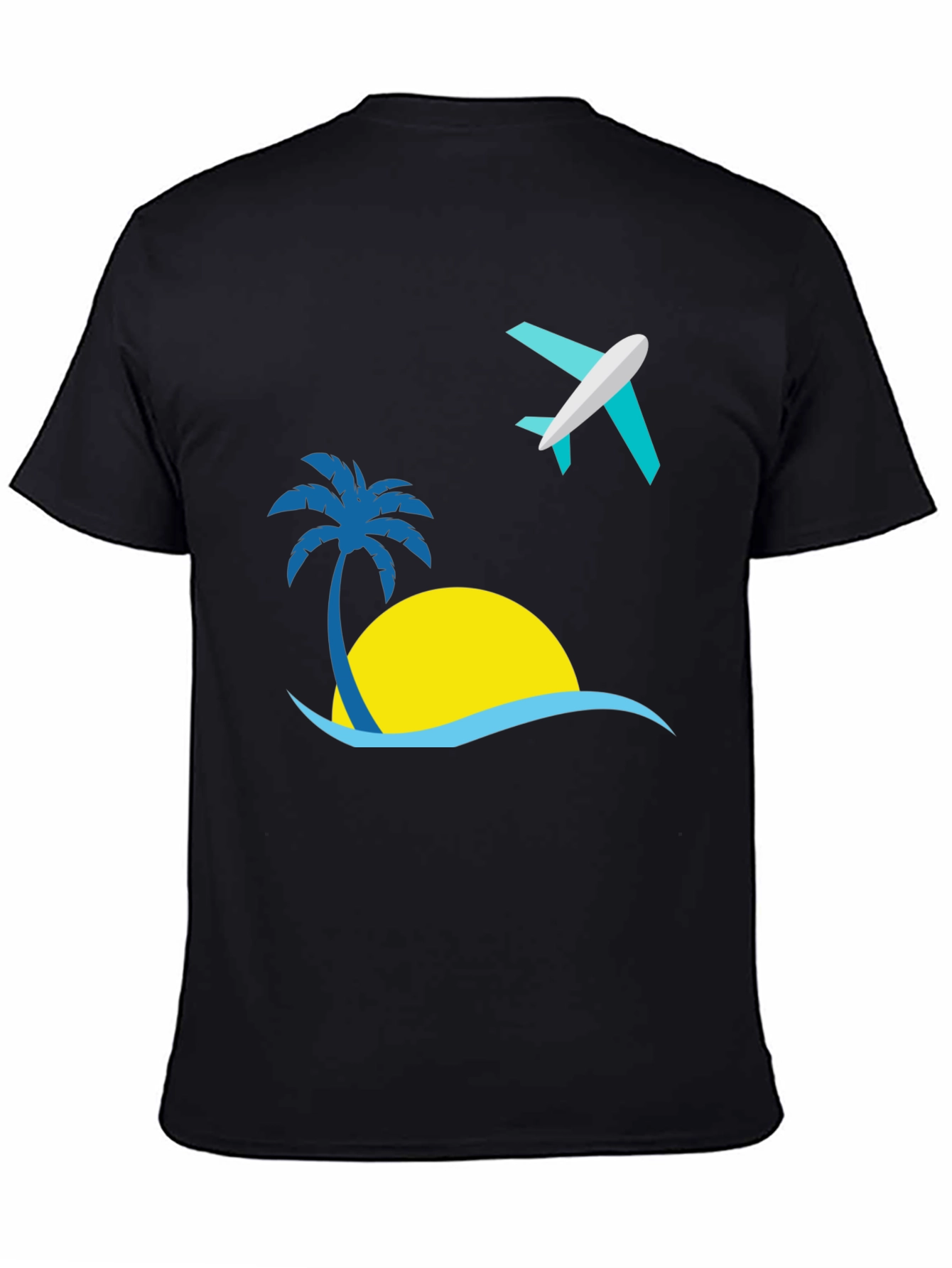 Tropical Getaway Graphic Tee - Island Vacation T-Shirt