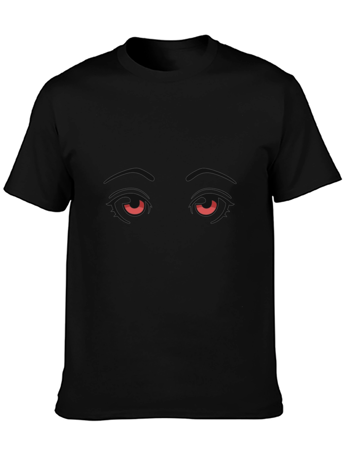 Red Eyes Black T-Shirt - Unique Graphic Tee