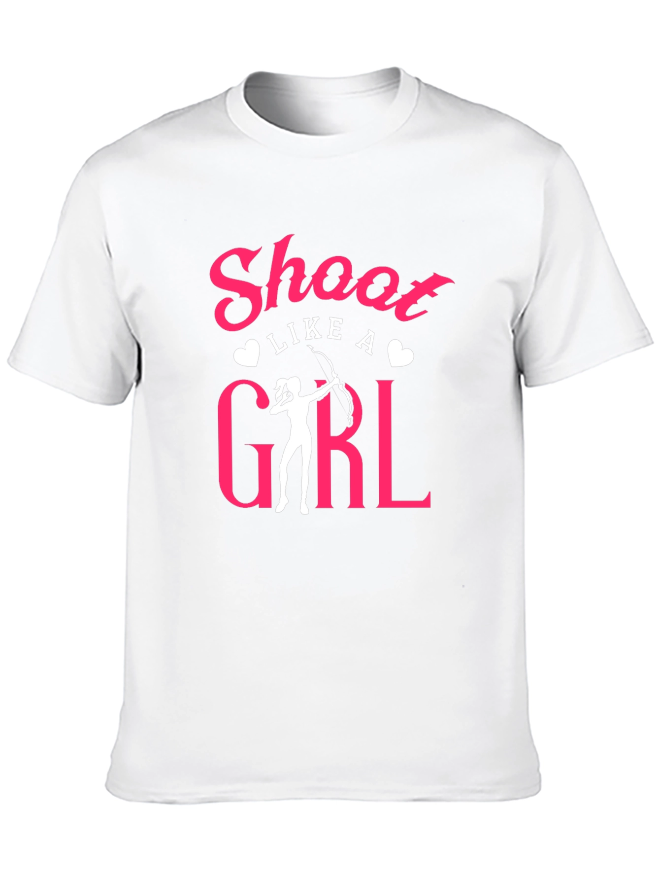 Shoot Like A Girl Graphic Tee - Archery T-Shirt