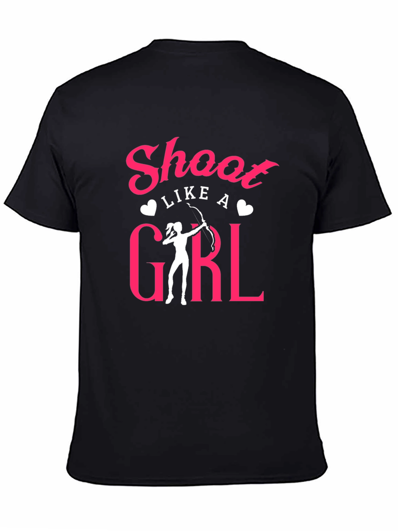 Shoot Like A Girl Graphic Tee - Archery T-Shirt