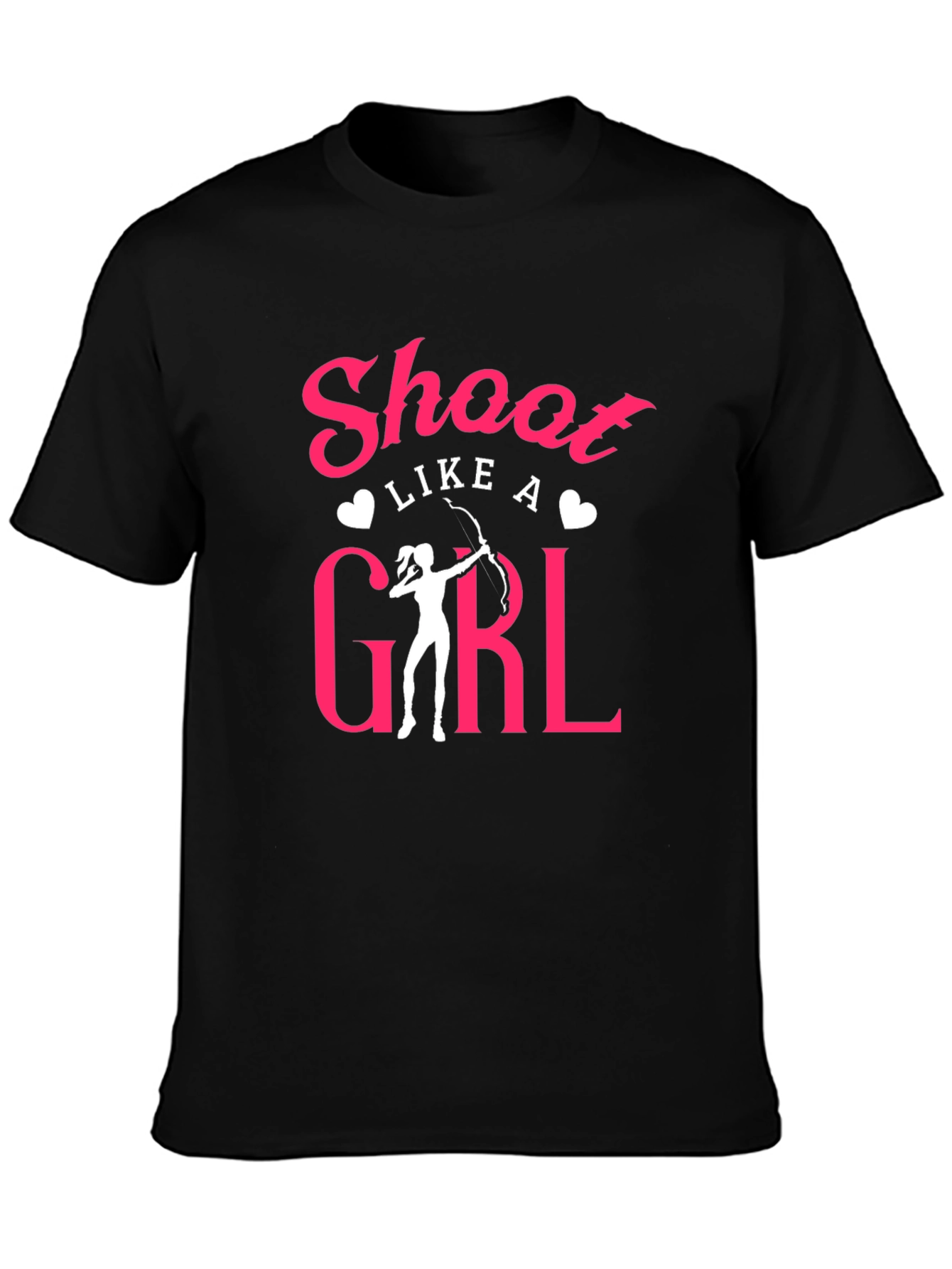 Shoot Like A Girl Graphic Tee - Archery T-Shirt