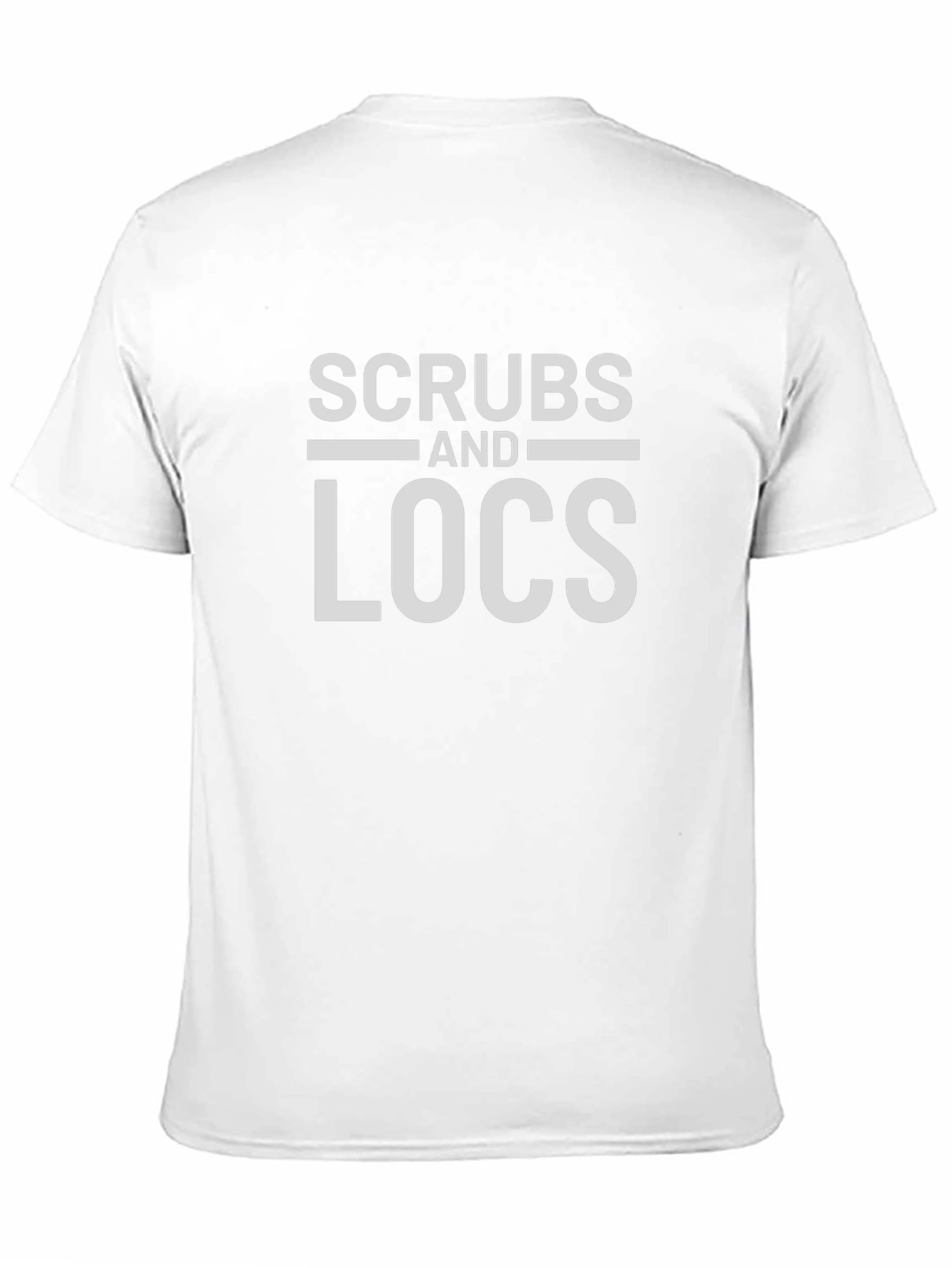 Scrubs & Locs Graphic Tee - Unisex Cotton Blend