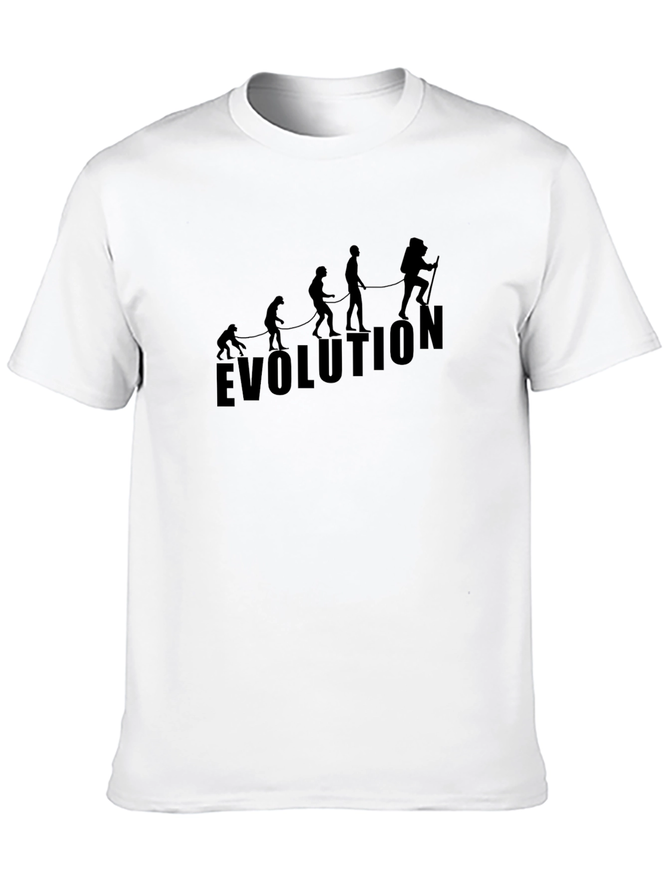 Evolution T-Shirt - Black Graphic Tee