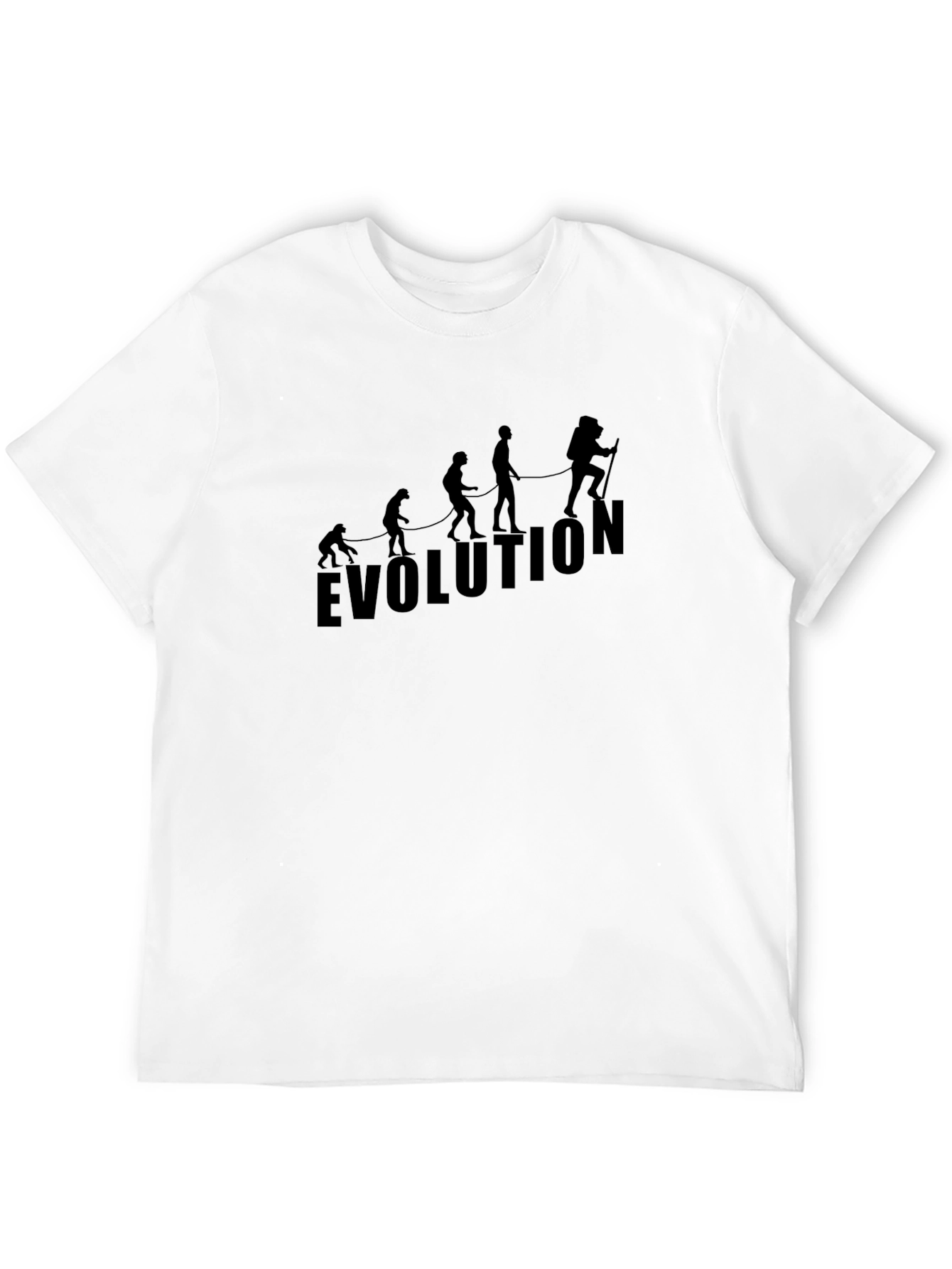 Evolution T-Shirt - Black Graphic Tee