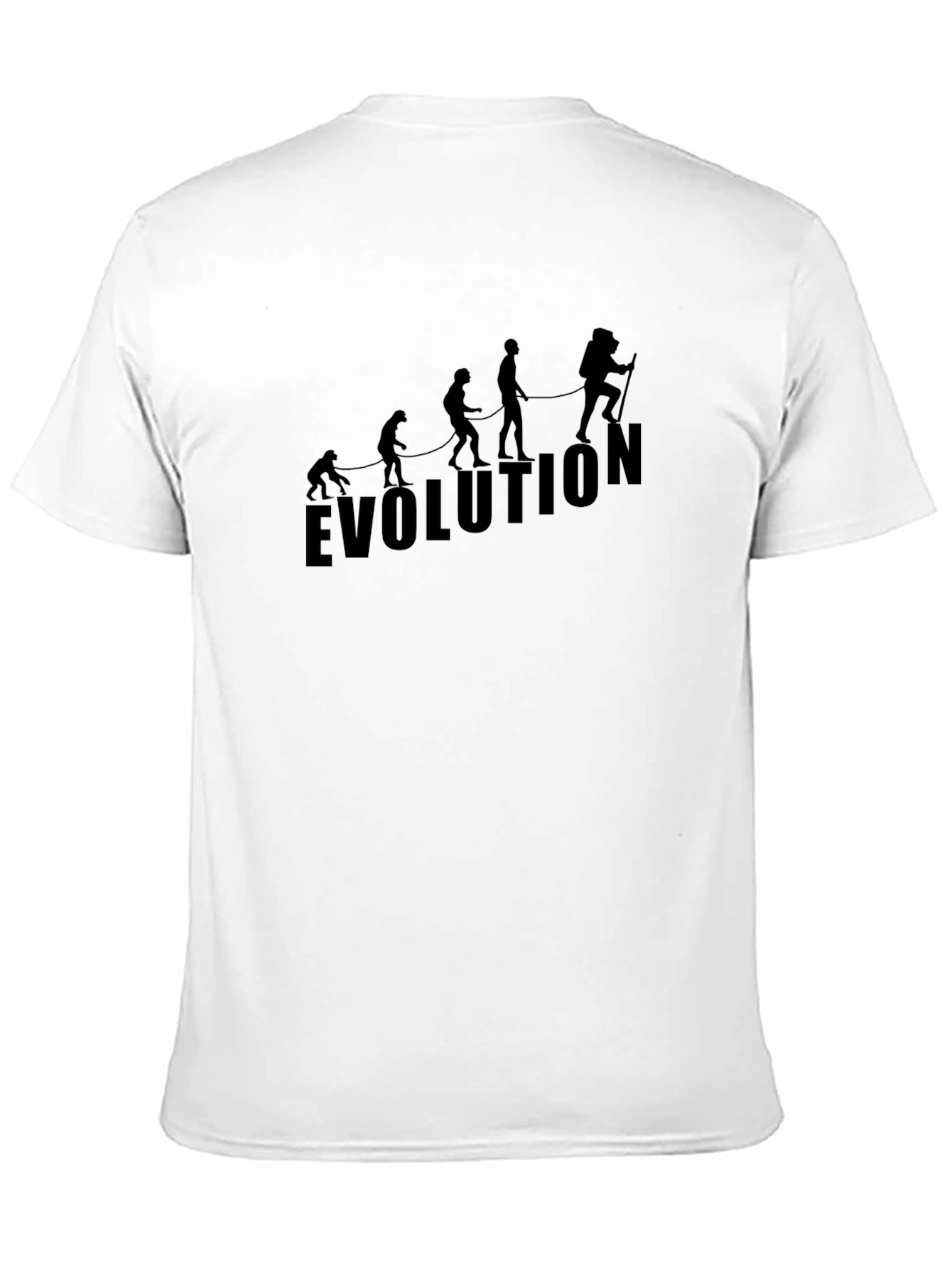 Evolution T-Shirt - Black Graphic Tee