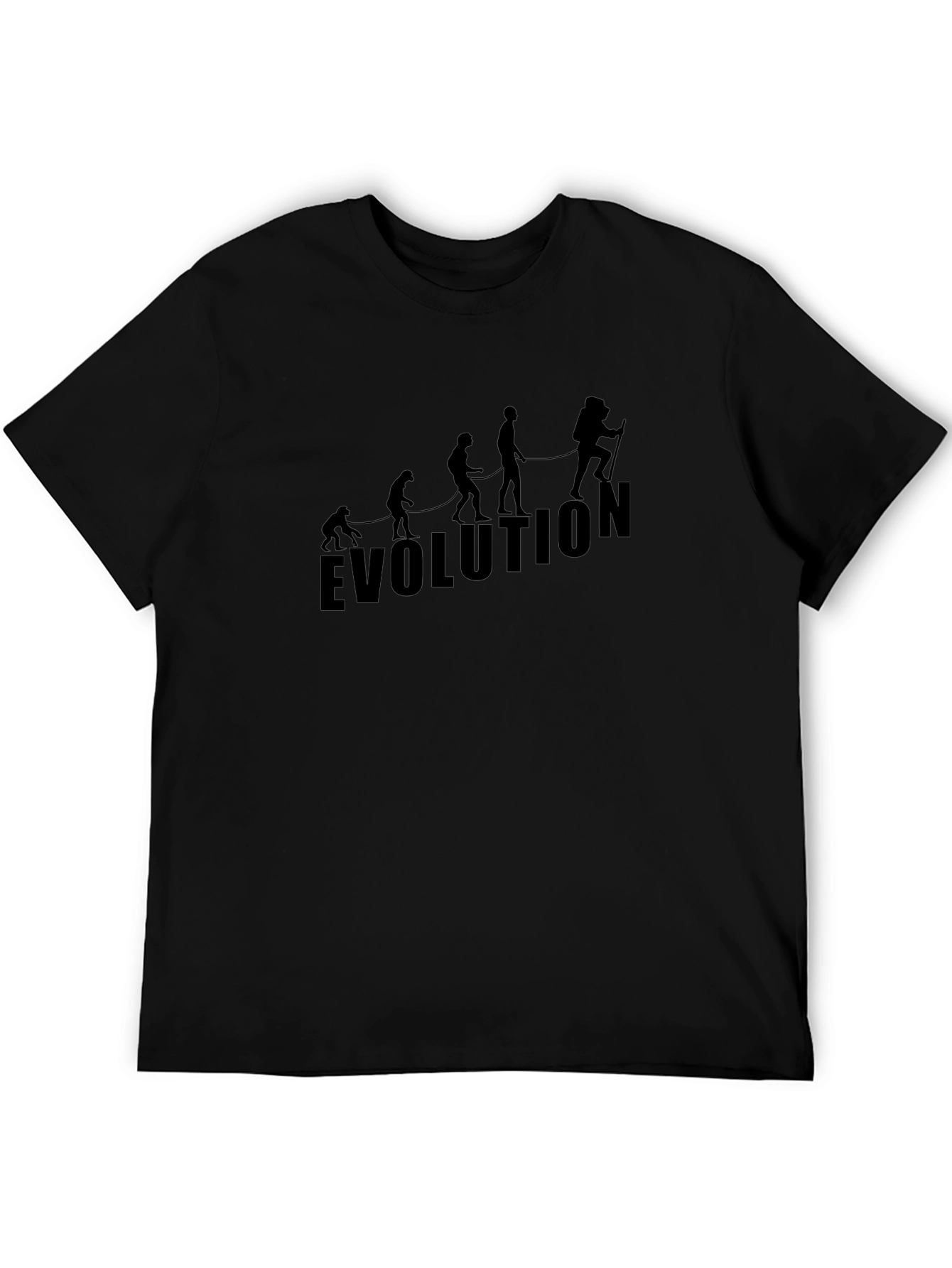 Evolution T-Shirt - Black Graphic Tee