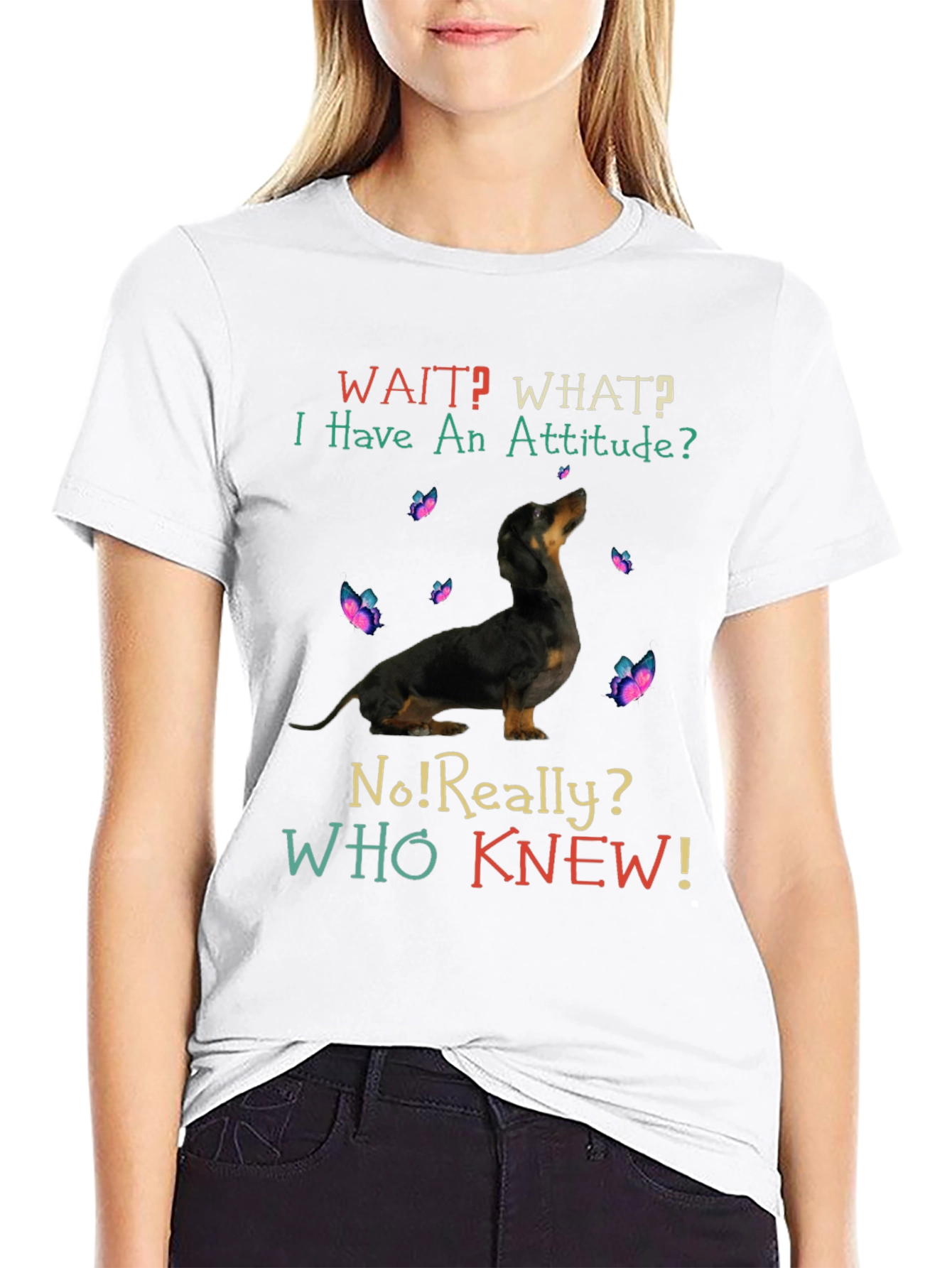 Dog Attitude T-Shirt: Funny Graphic Tee