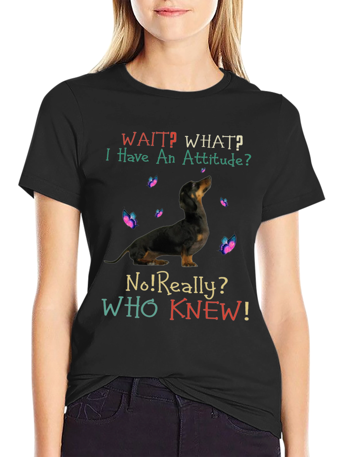 Dog Attitude T-Shirt: Funny Graphic Tee