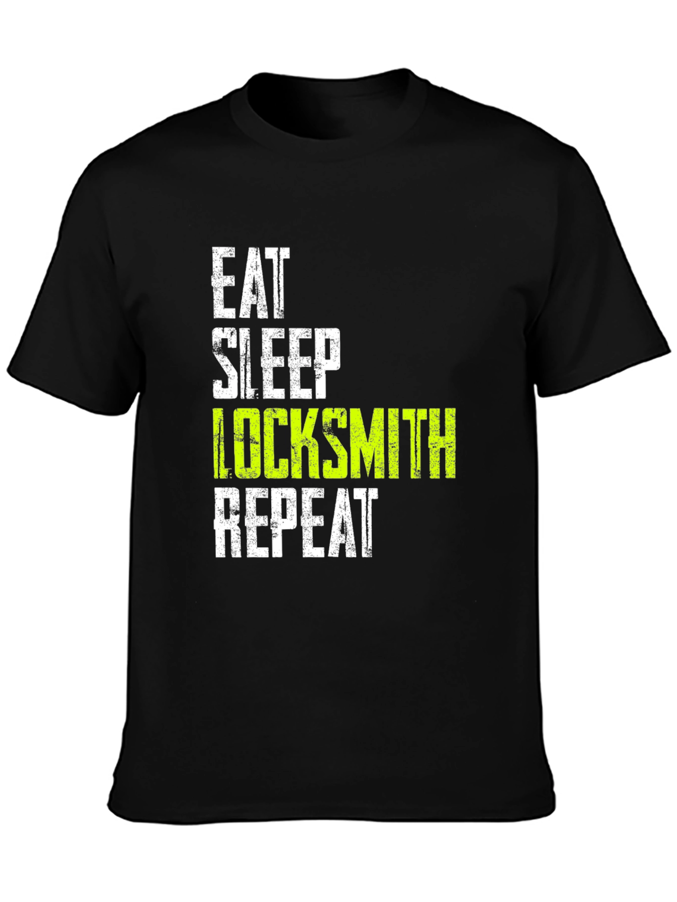 Eat Sleep Locksmith Repeat Graphic Tee