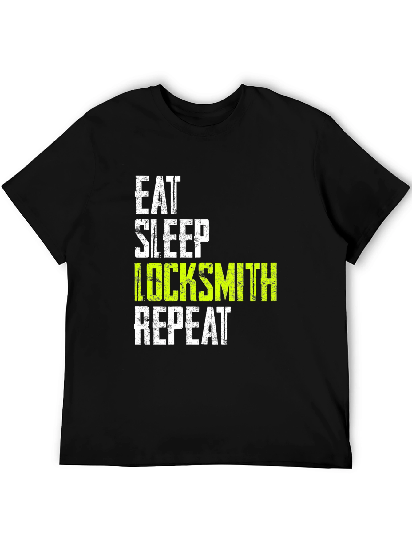 Eat Sleep Locksmith Repeat Graphic Tee