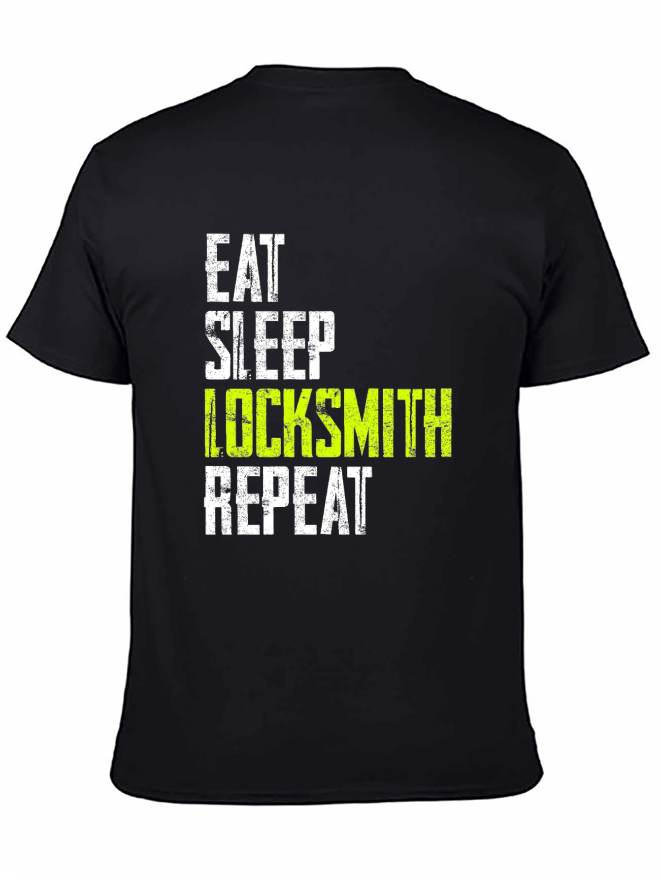 Eat Sleep Locksmith Repeat Graphic Tee