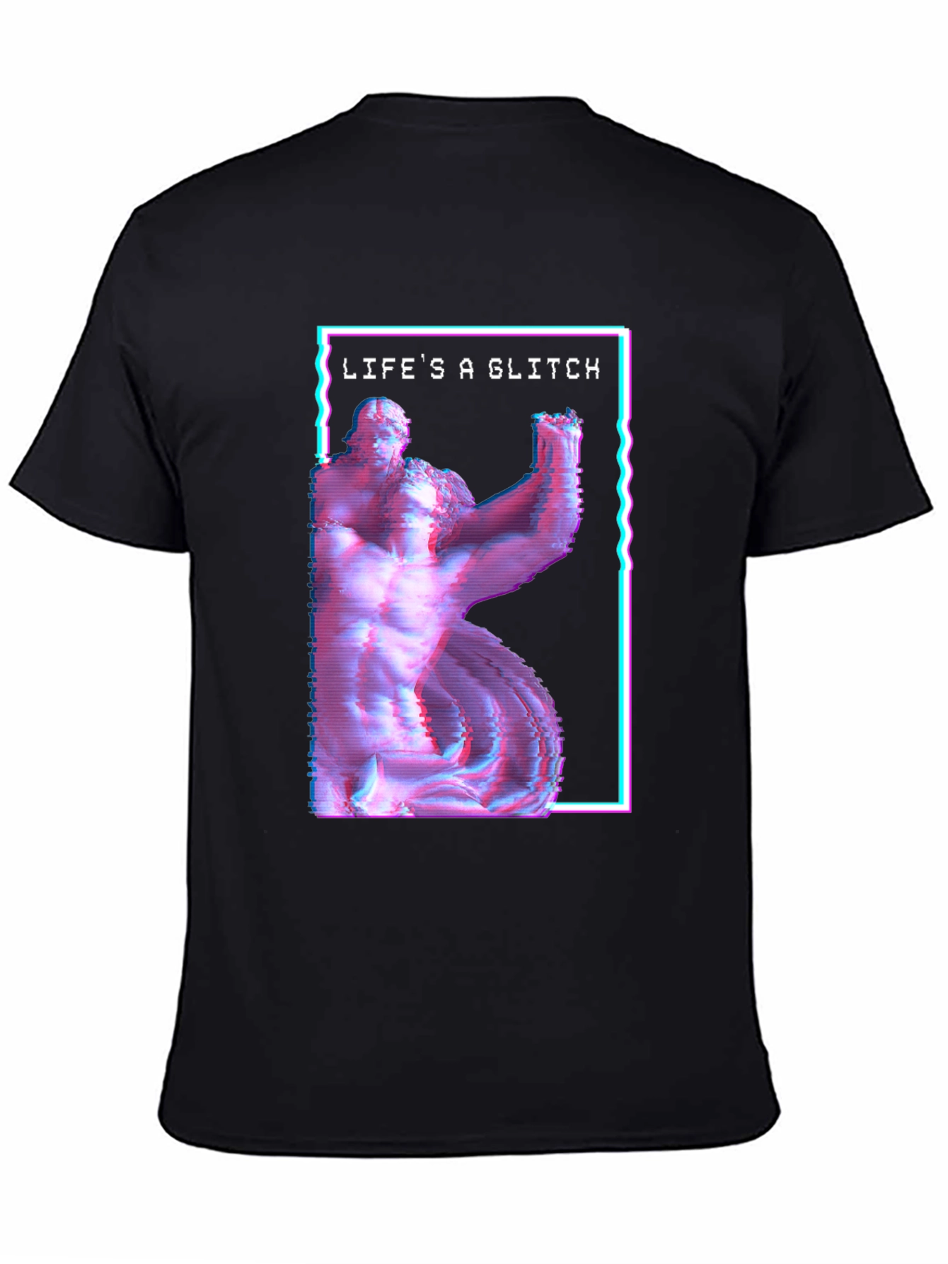 Lifes A Glitch T-Shirt - Vaporwave Aesthetic