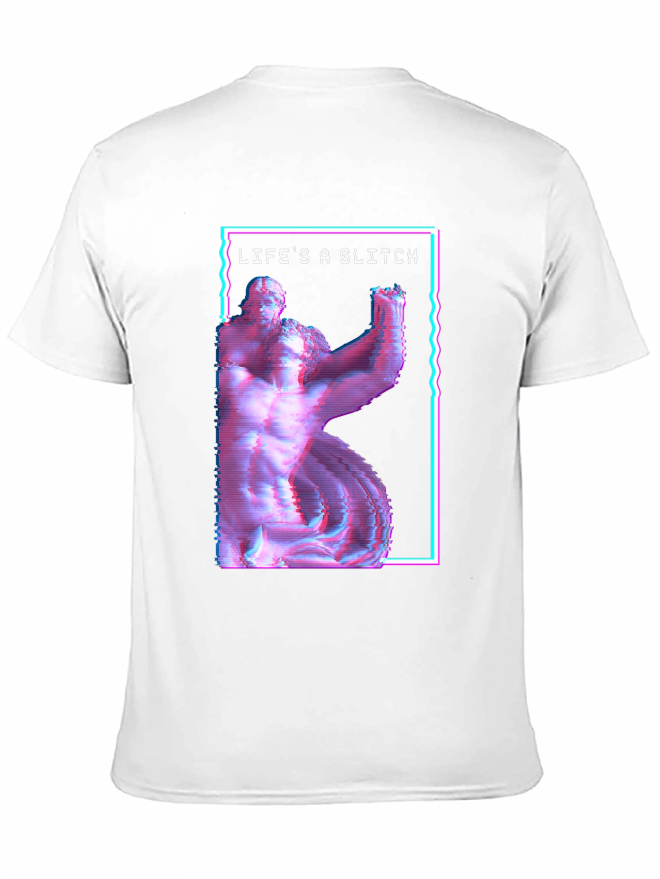 Lifes A Glitch T-Shirt - Vaporwave Aesthetic