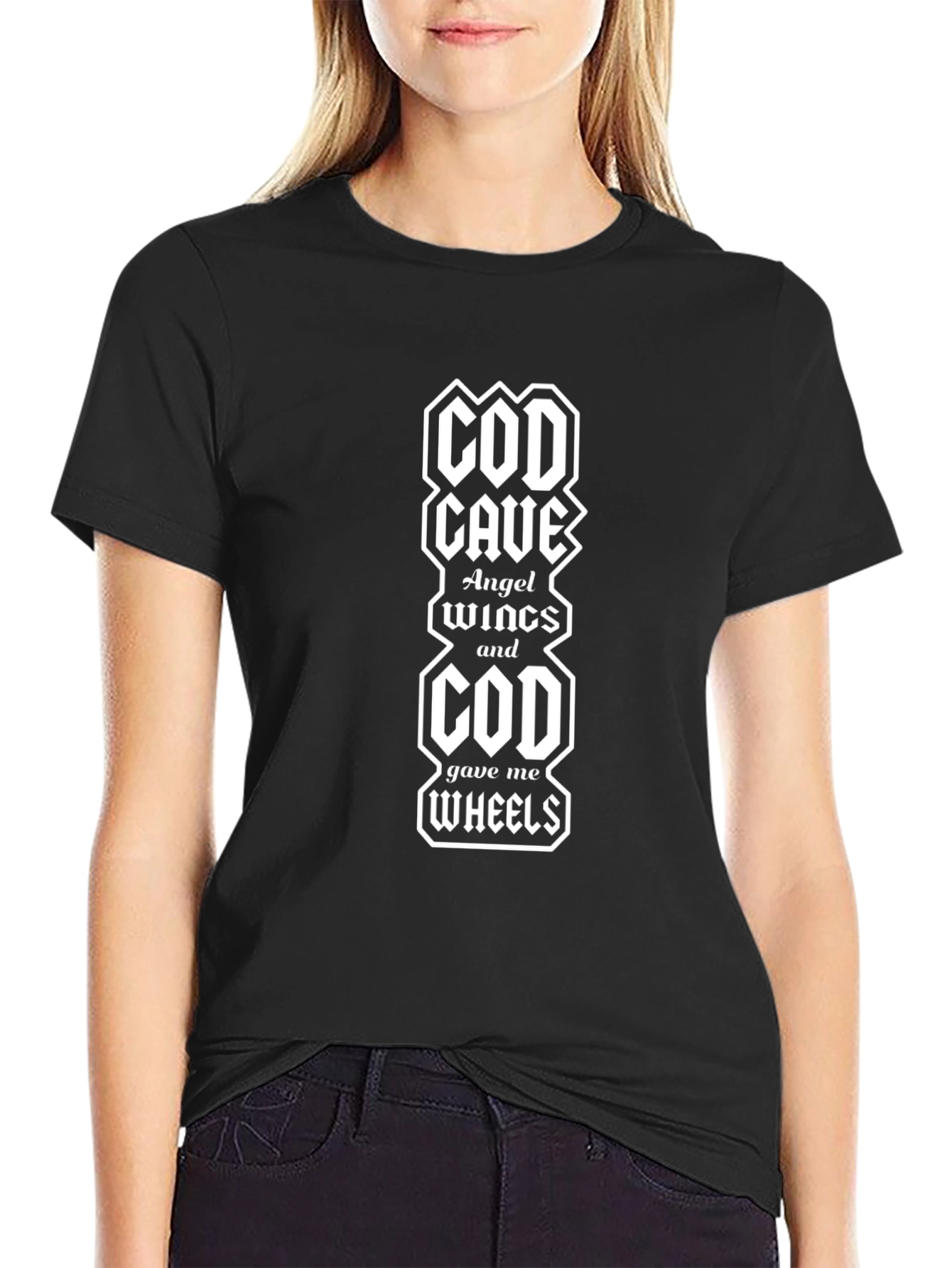 COD Gave Me Wheels Graphic Tee - Black