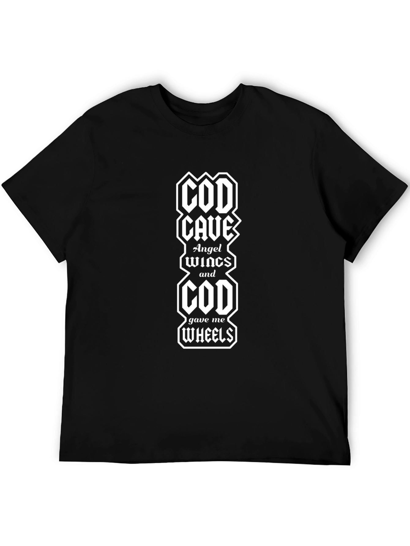 COD Gave Me Wheels Graphic Tee - Black