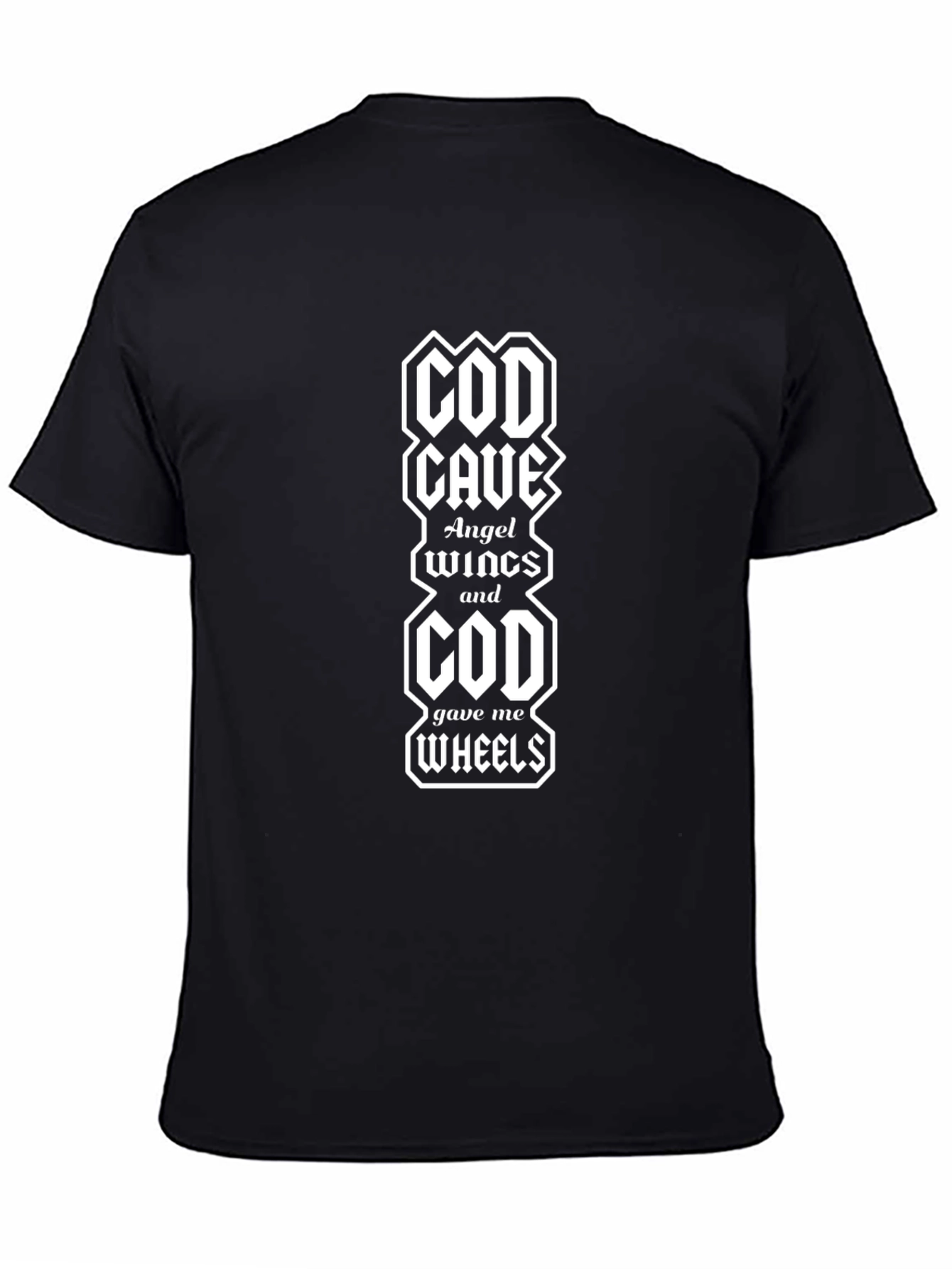 COD Gave Me Wheels Graphic Tee - Black