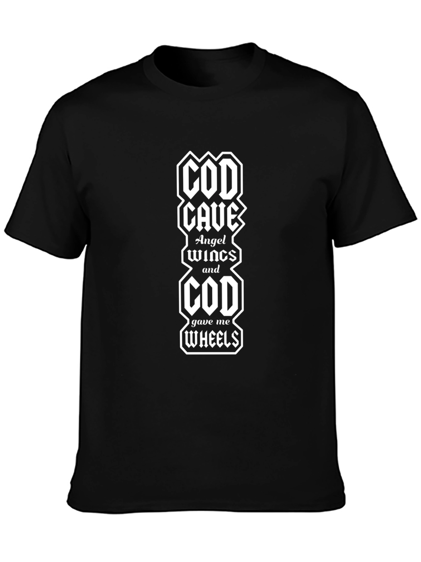 COD Gave Me Wheels Graphic Tee - Black