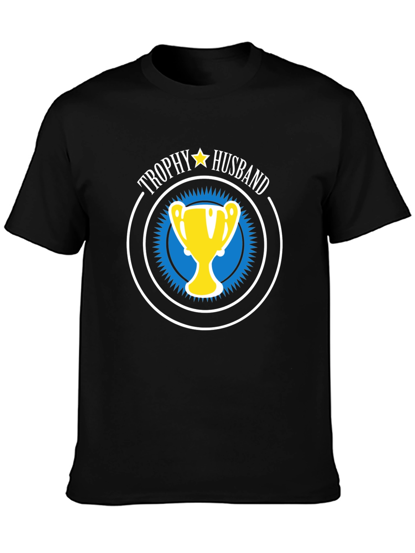 Trophy Husband Graphic Tee - Humorous Husband Gift