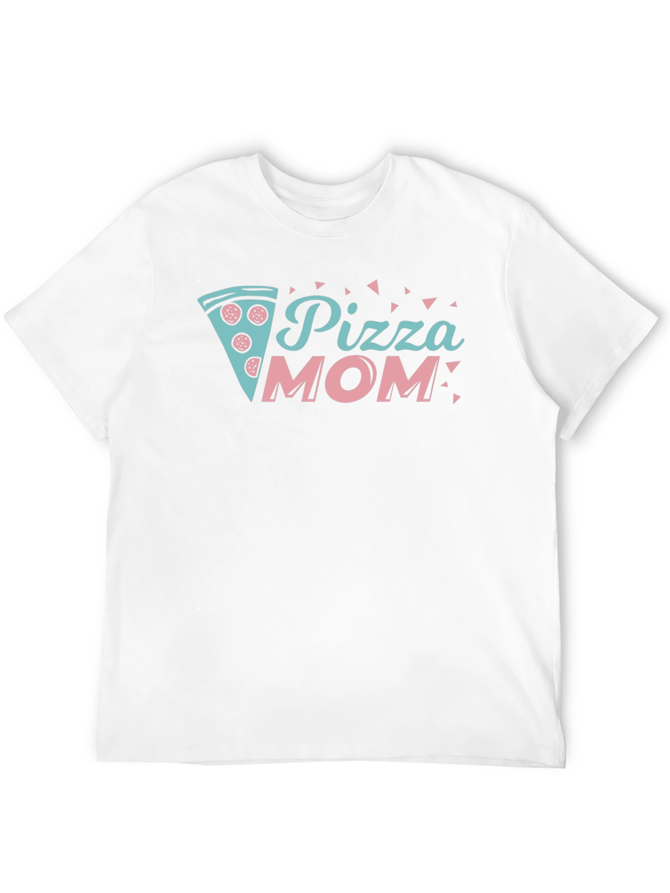 Pizza Mom Graphic T-Shirt - Black Casual Tee