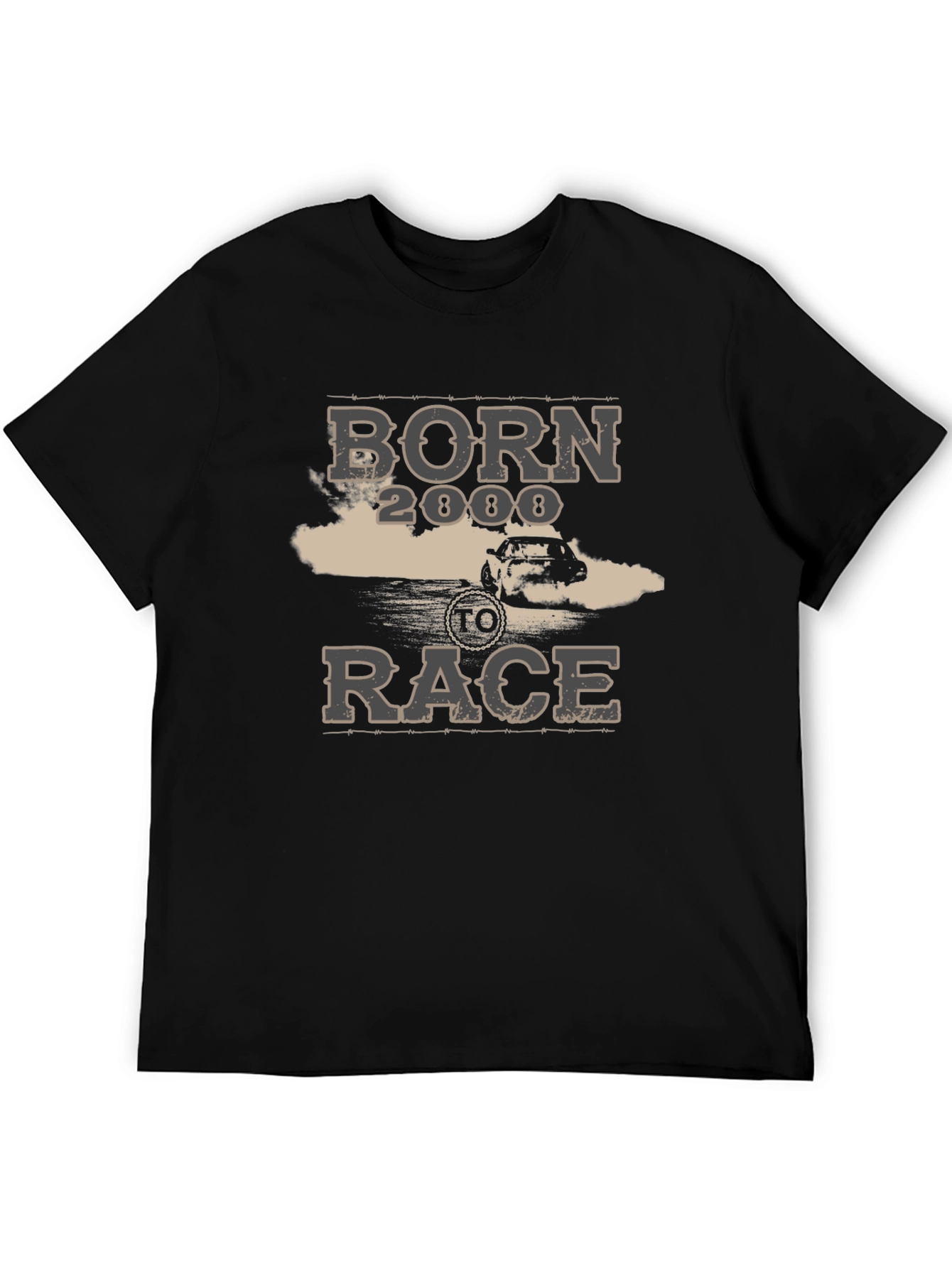 Born 2 Race Graphic T-Shirt