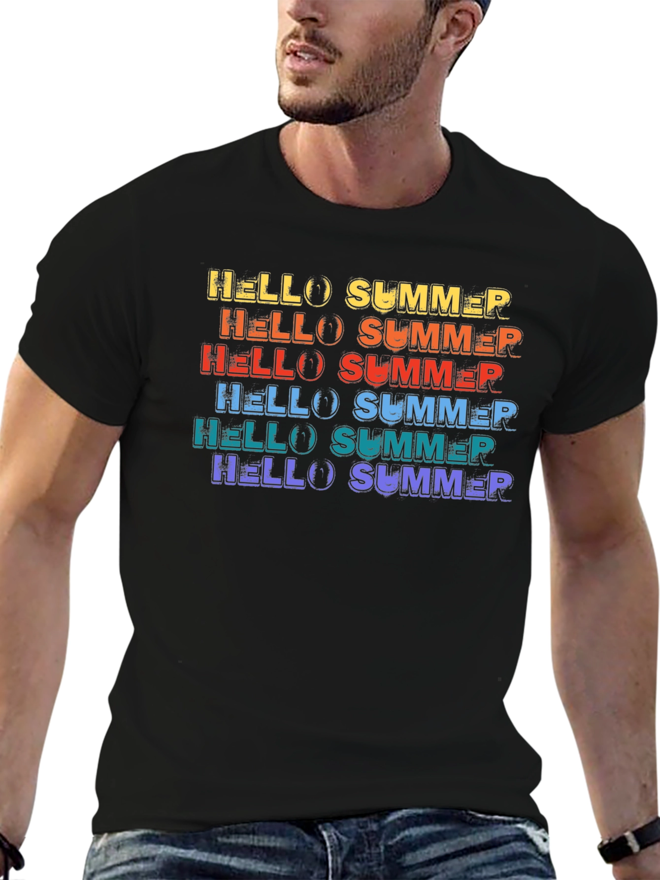 Hello Summer Rainbow T-Shirt