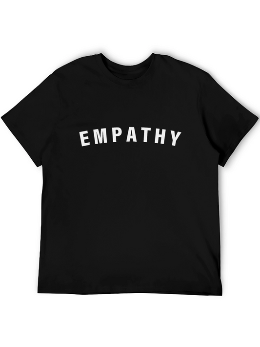 Empathy T-Shirt - Black Crew Neck Tee