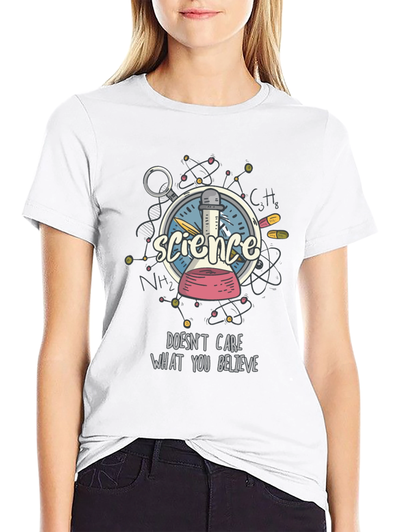 Science Doesnt Care What You Believe T-Shirt