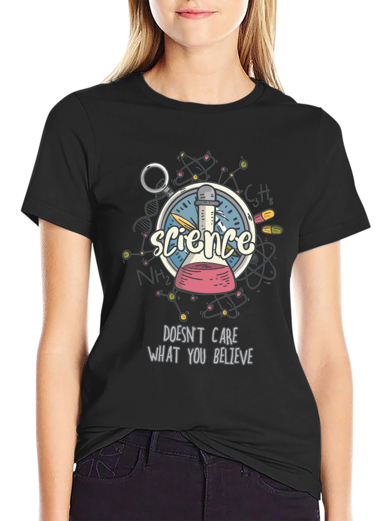 Science Doesnt Care What You Believe T-Shirt