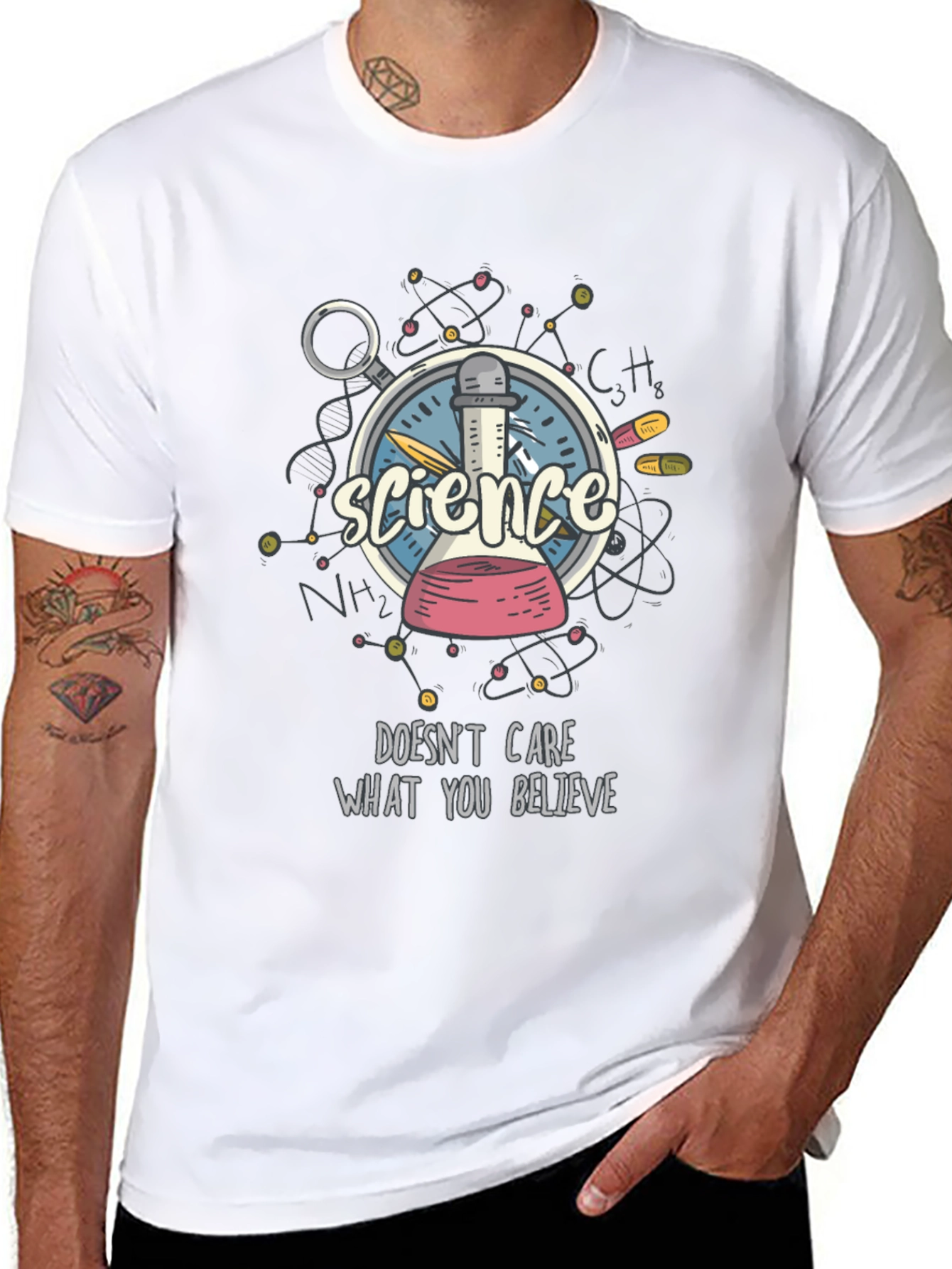 Science Doesnt Care What You Believe T-Shirt