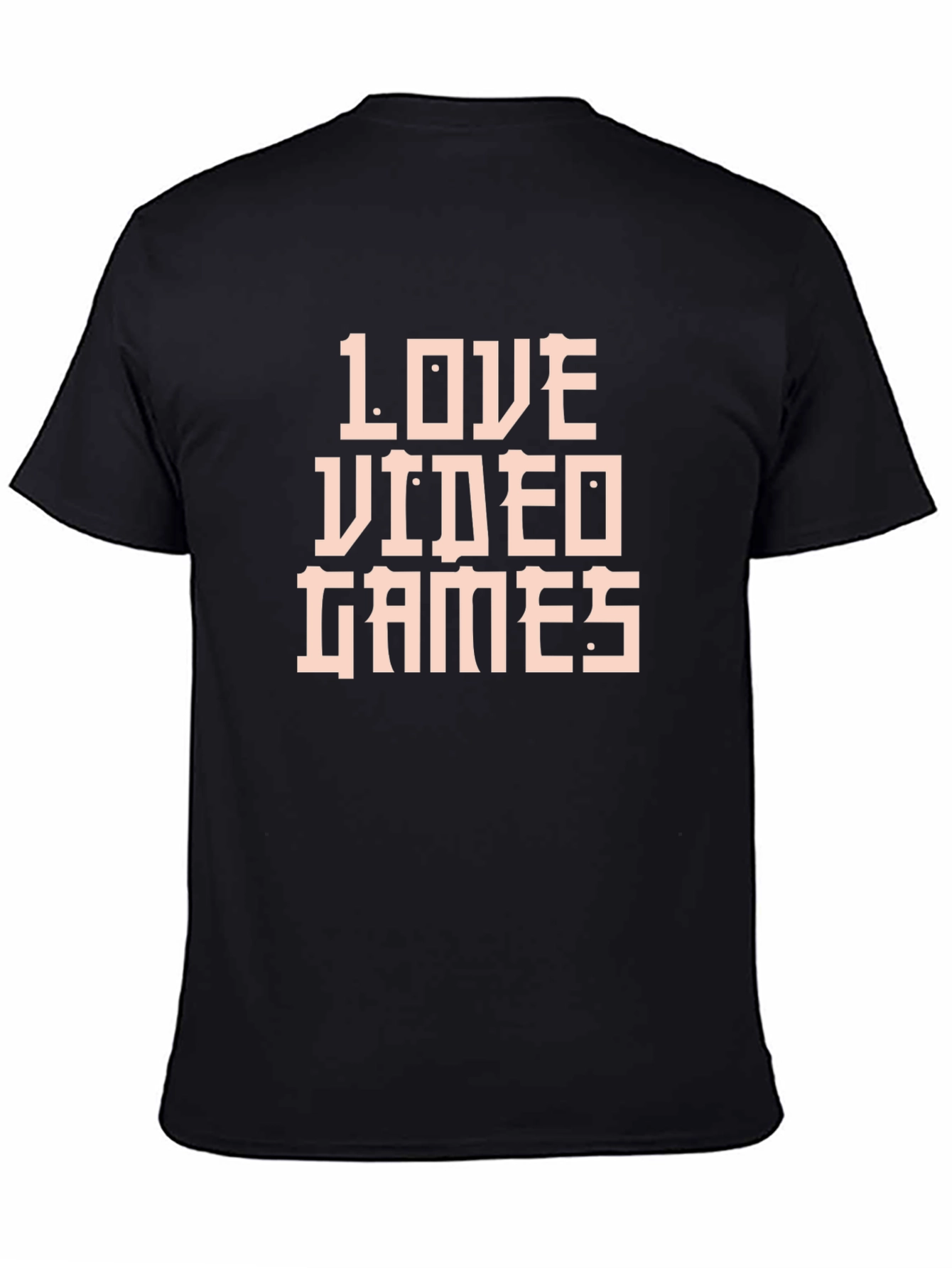 Love Video Games Black T-Shirt