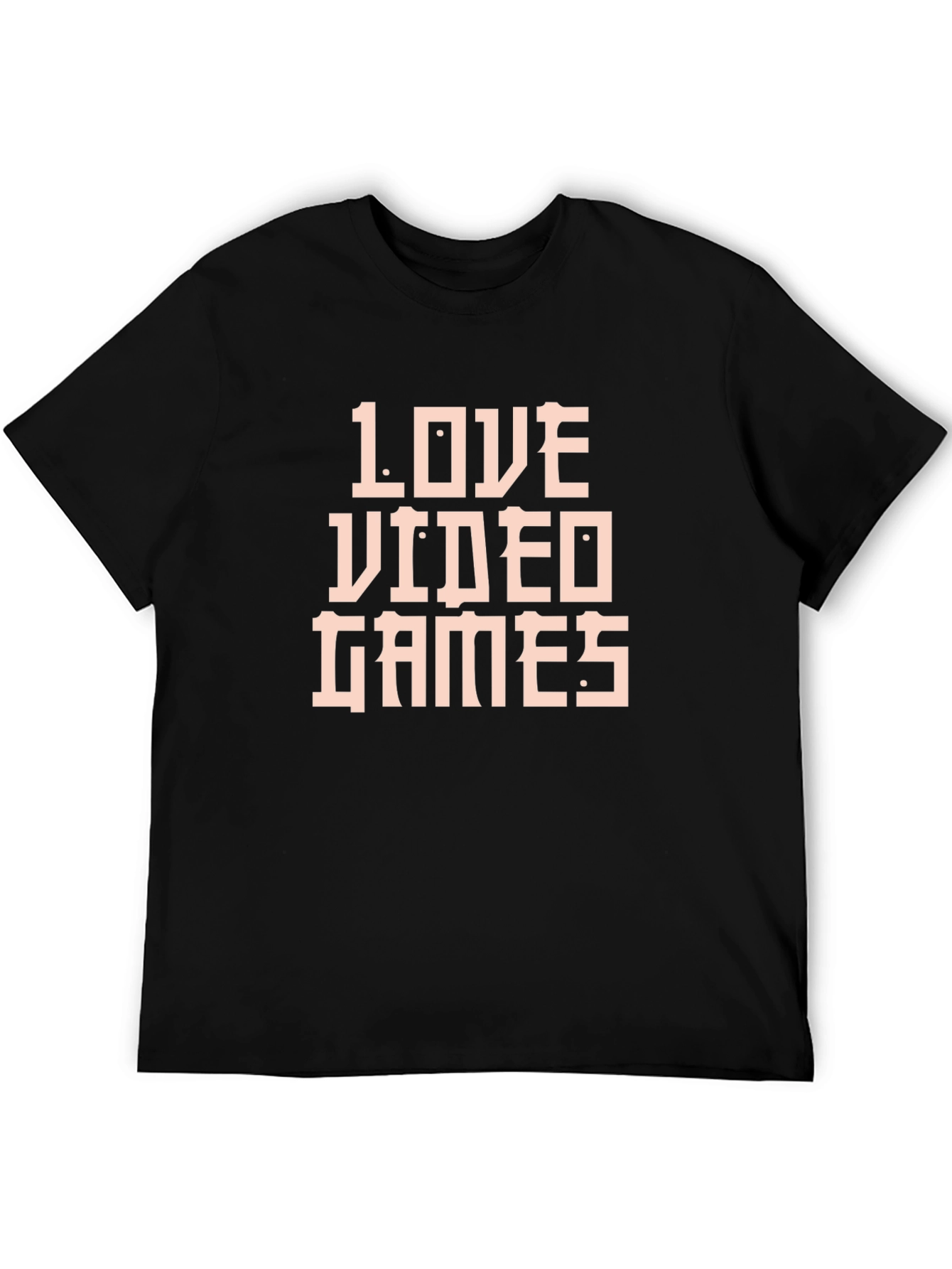 Love Video Games Black T-Shirt