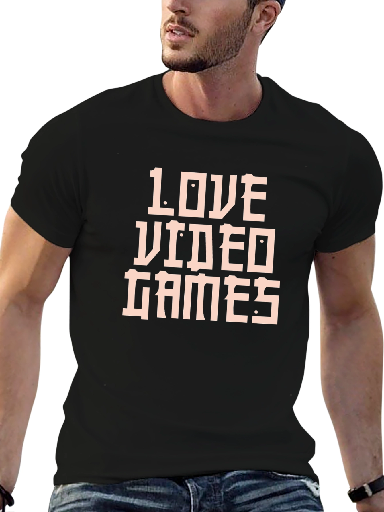 Love Video Games Black T-Shirt