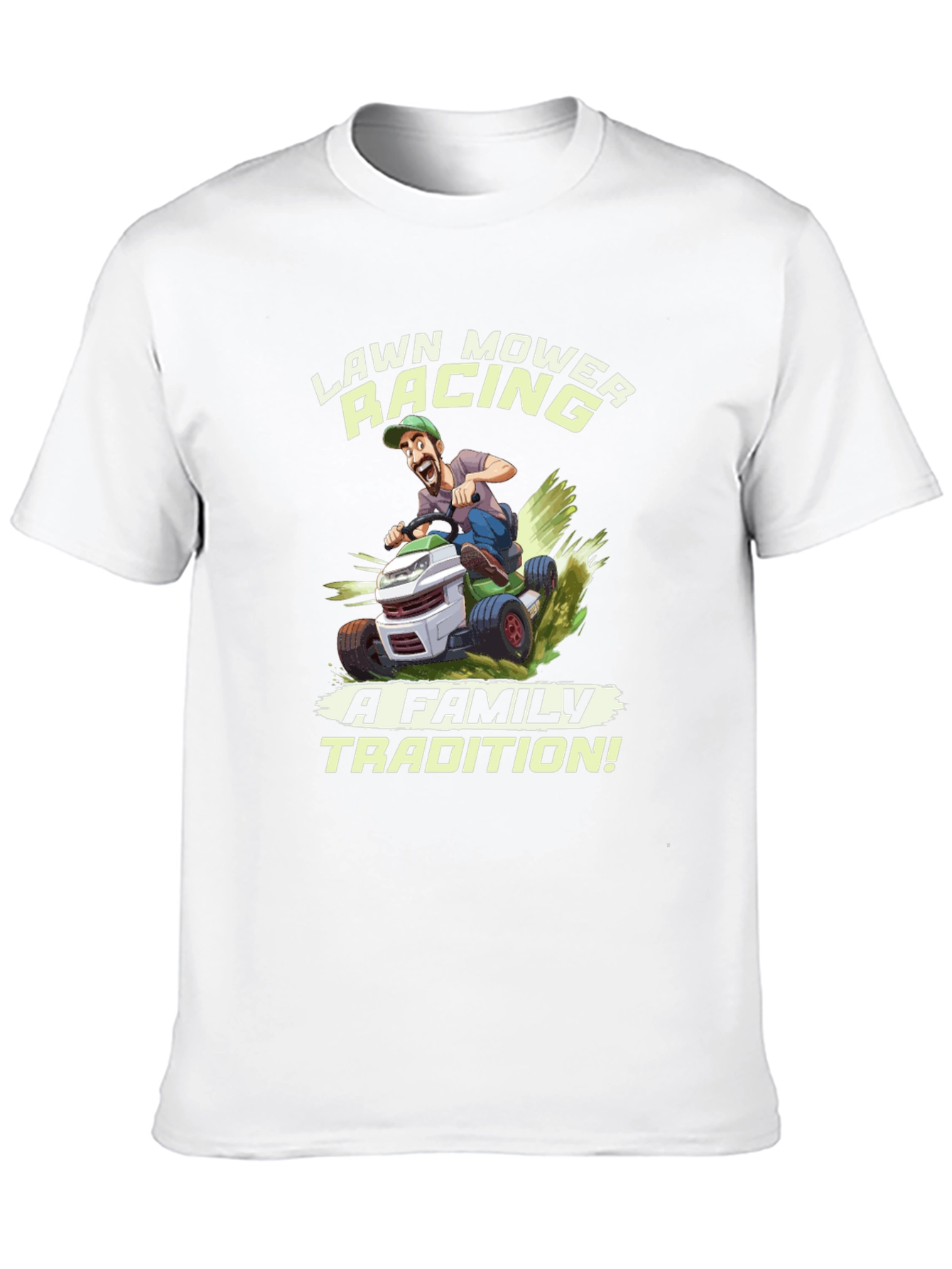 Lawn Mower Racing T-Shirt - Family Tradition Tee