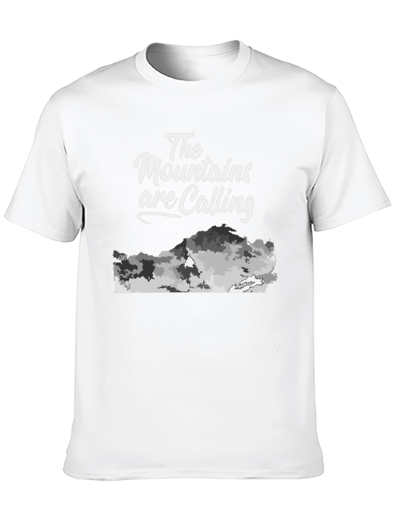 Mountains Are Calling Graphic Tee - Adventure Shirt
