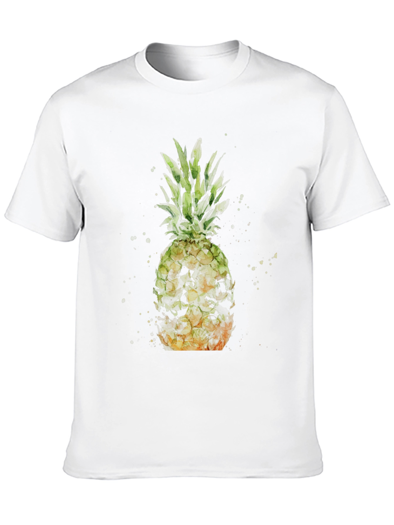 Pineapple Watercolor Graphic Tee