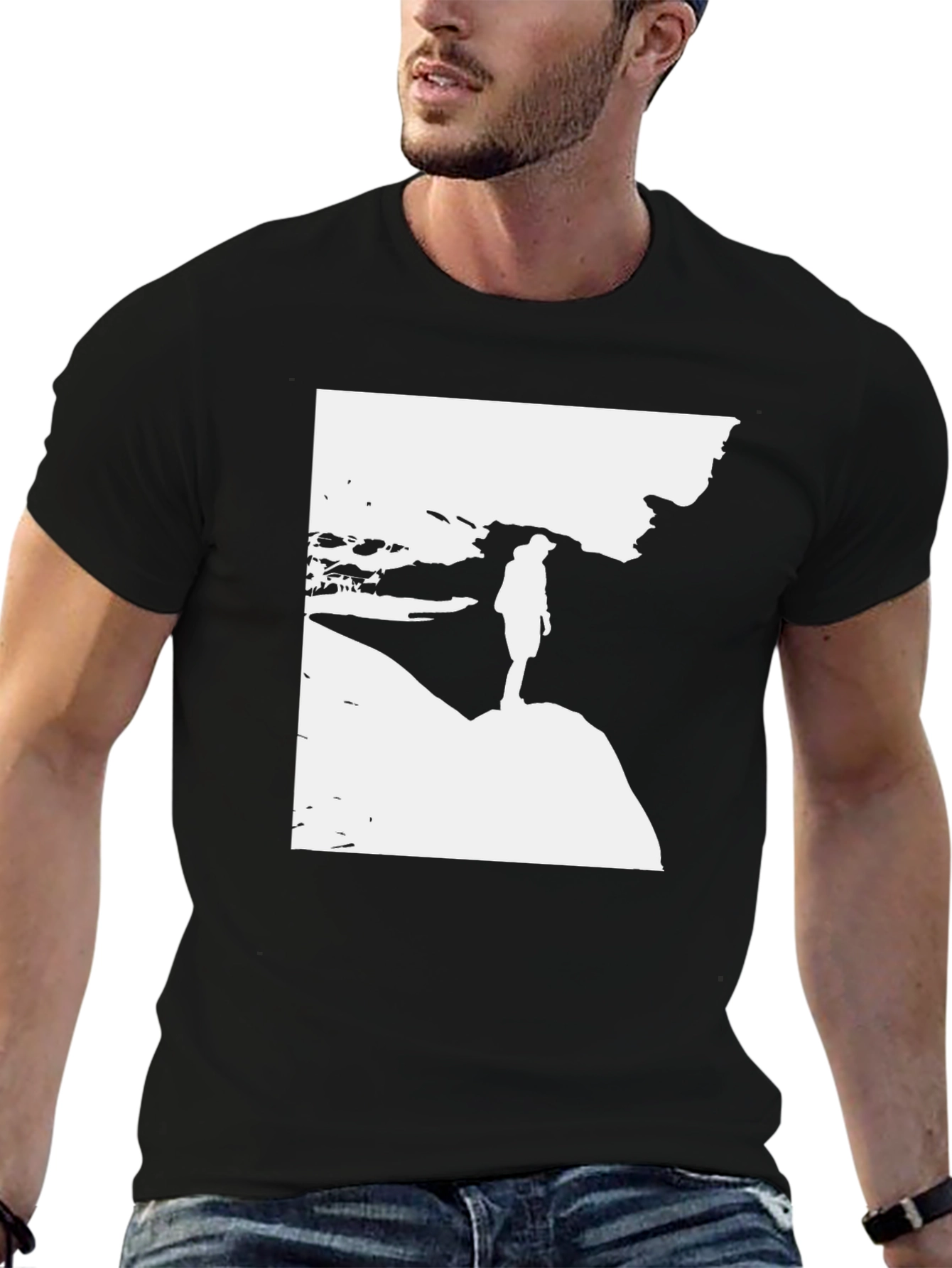 Abstract Landscape Graphic Tee