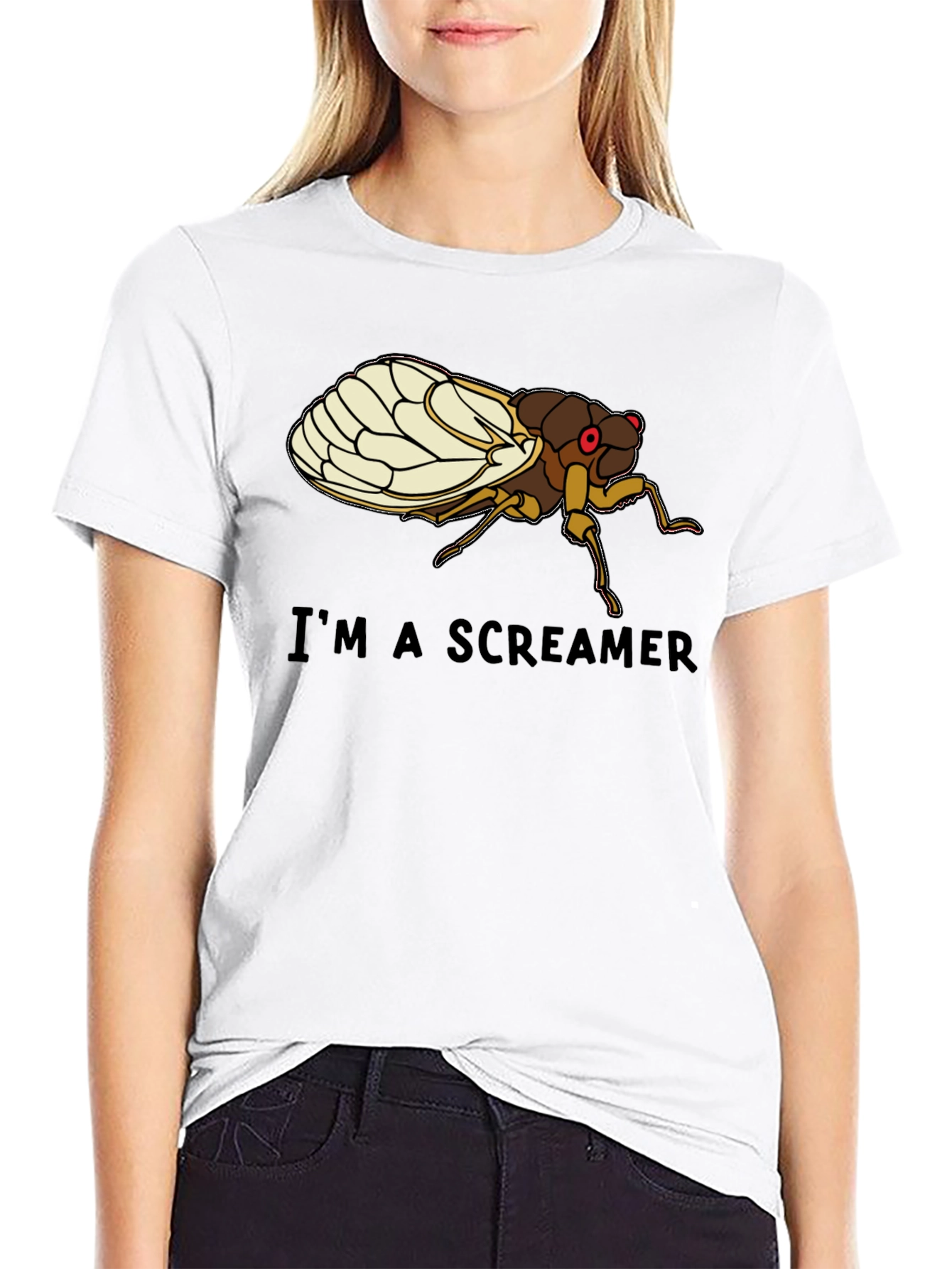 Im a Screamer Cicada T-Shirt