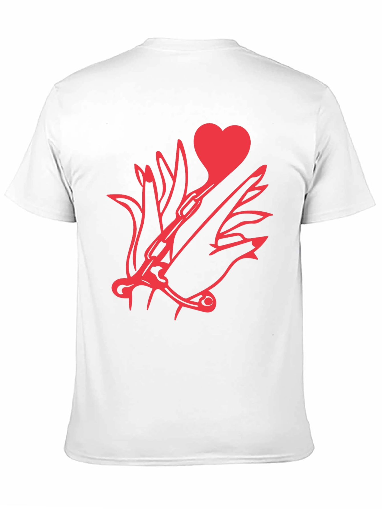 Heart & Dagger Black T-Shirt