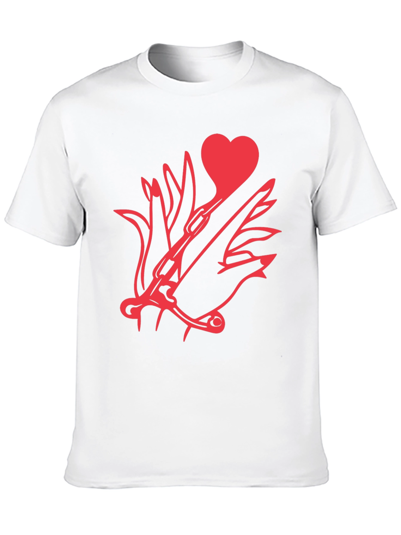 Heart & Dagger Black T-Shirt