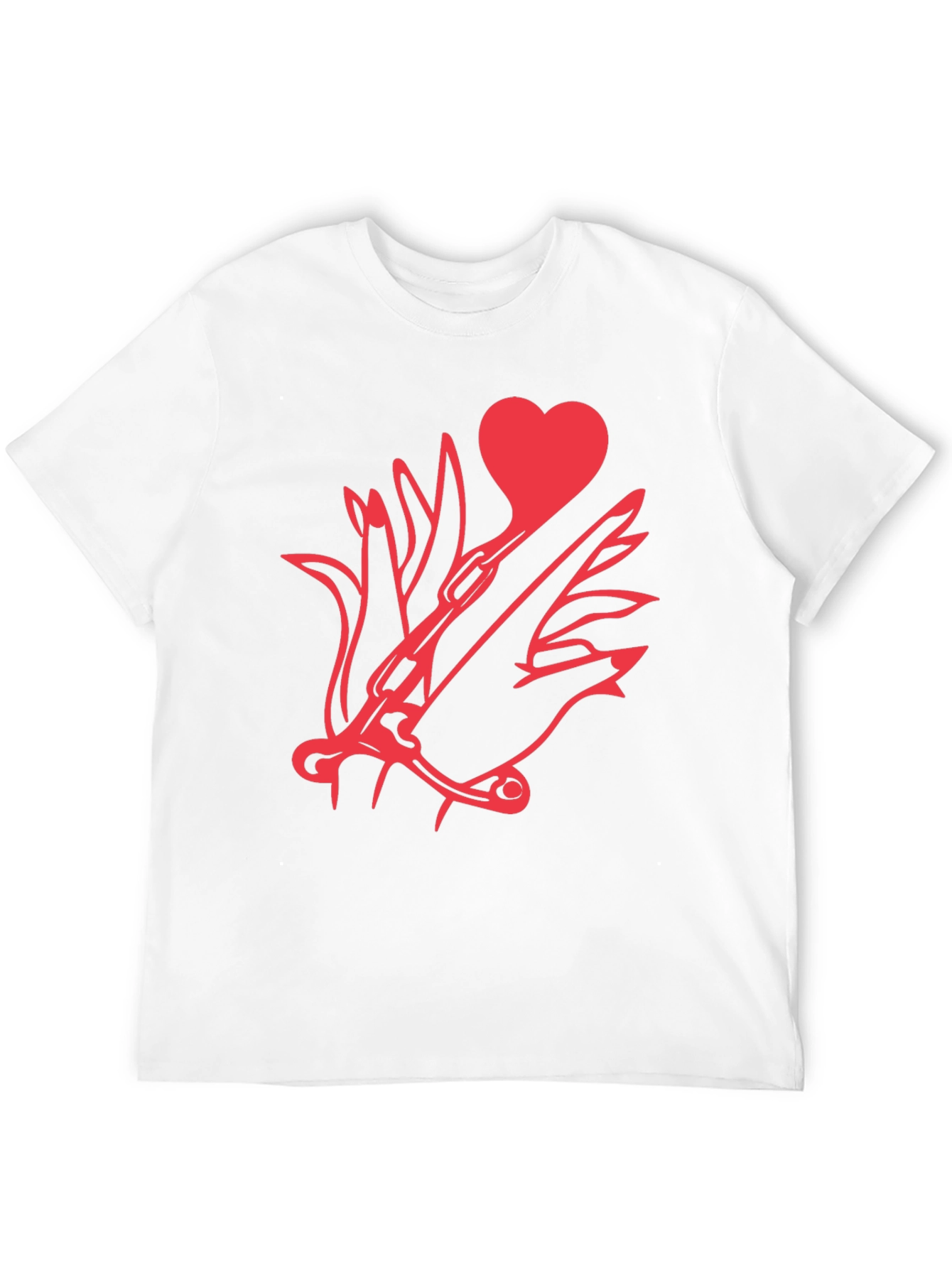 Heart & Dagger Black T-Shirt