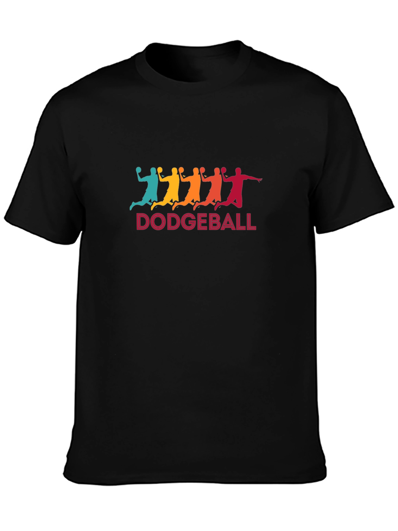 Retro Dodgeball Player Graphic Tee