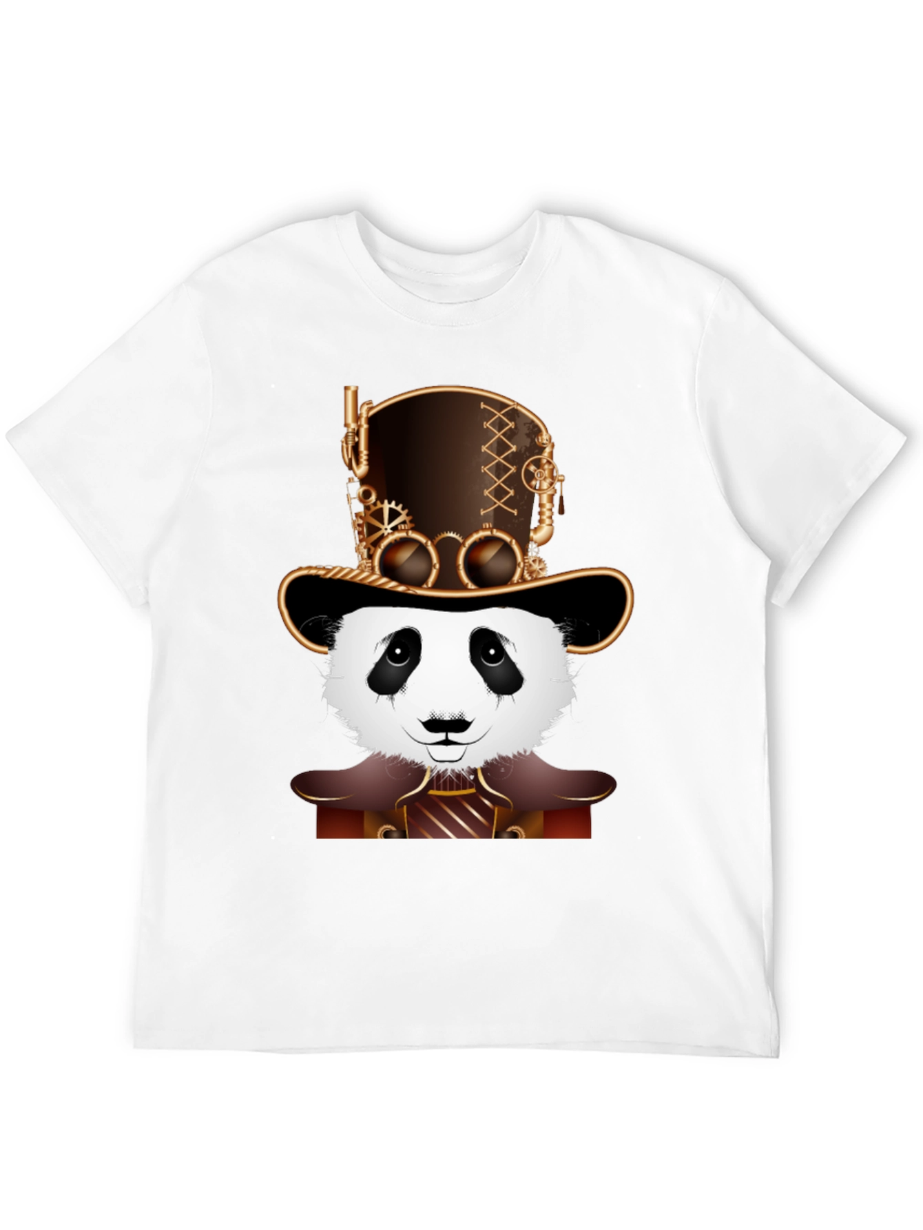 Steampunk Panda T-Shirt - Unique & Stylish