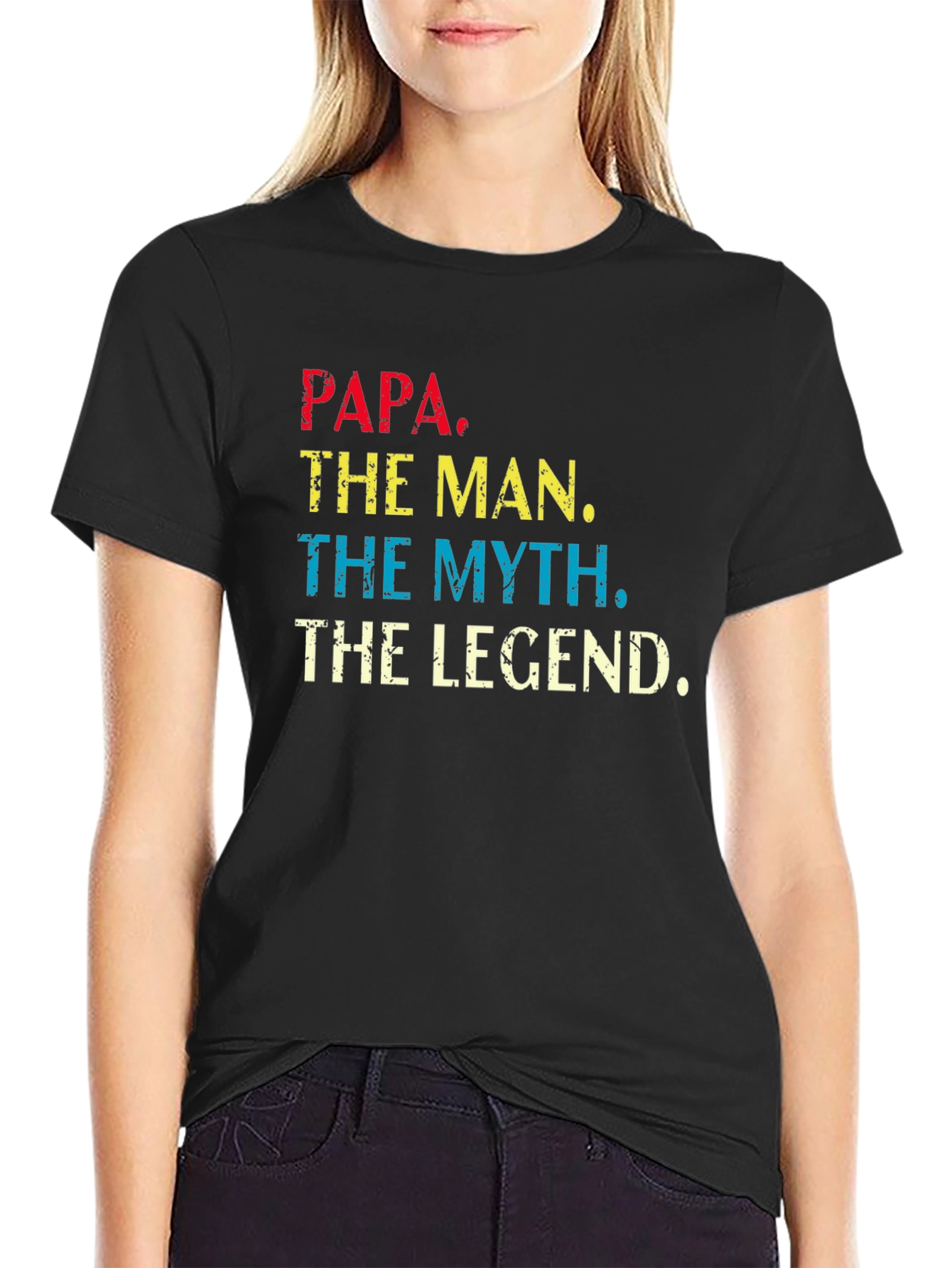 Papa The Man The Myth Legend T-Shirt