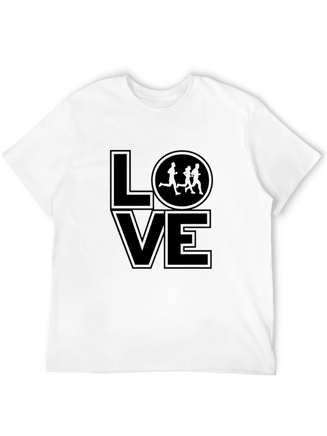 Love to Run T-Shirt - Stylish Runner Tee