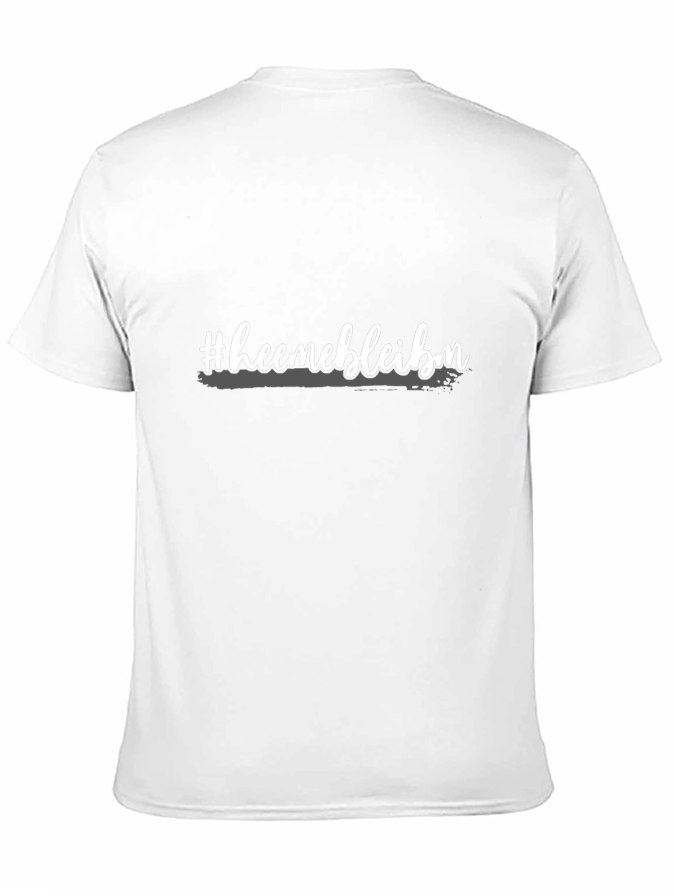 Heemebleibm Mens Black Graphic Tee