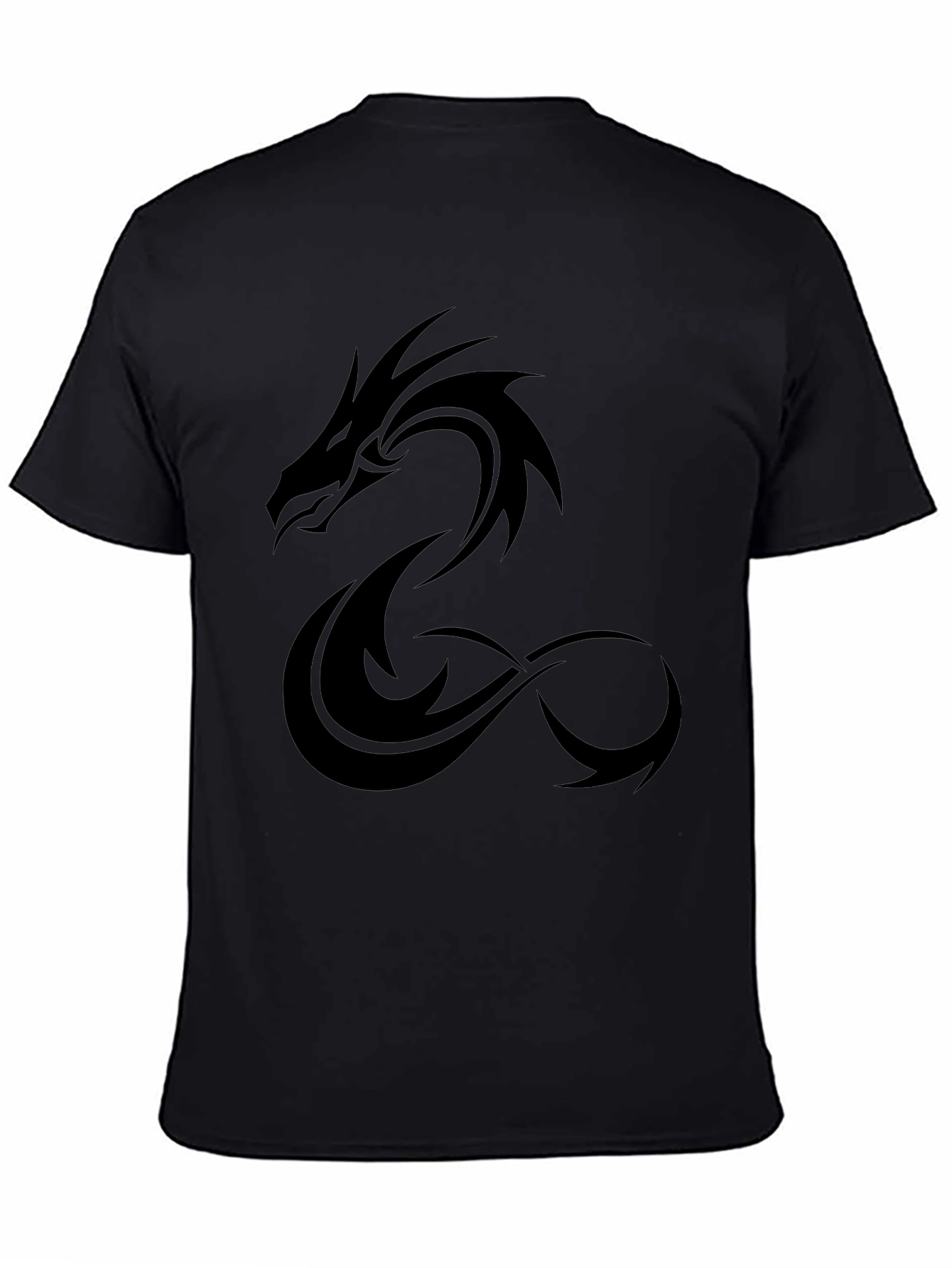 Dragon Graphic Tee - Mens Black T-Shirt