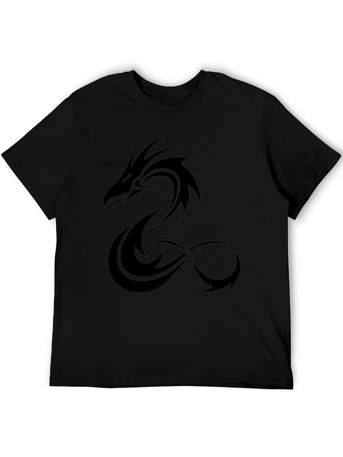 Dragon Graphic Tee - Mens Black T-Shirt