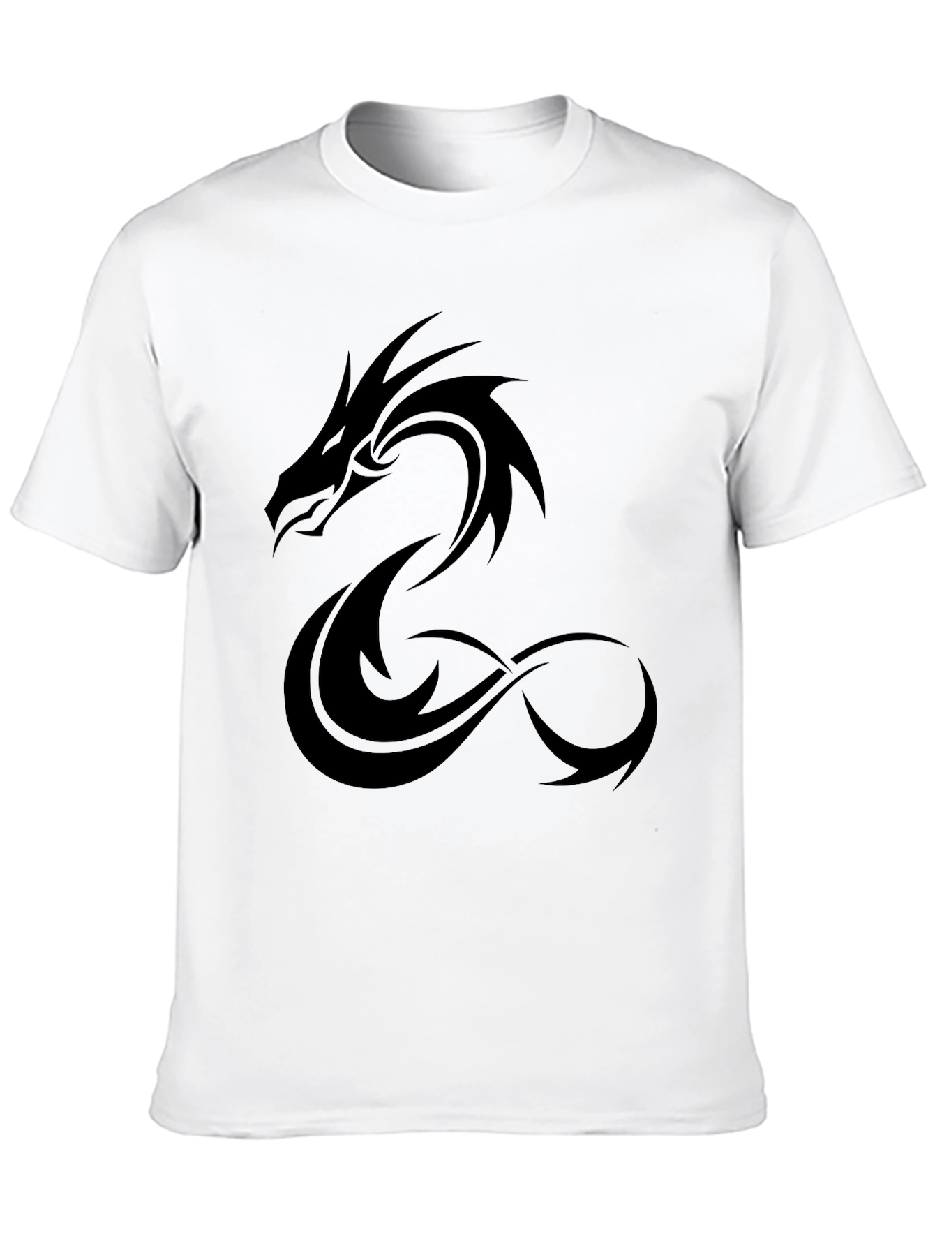 Dragon Graphic Tee - Mens Black T-Shirt